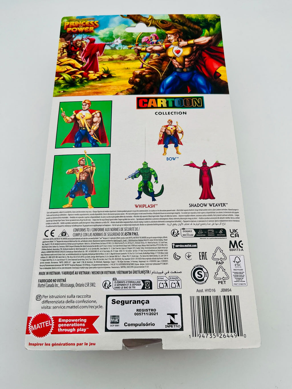 Masters of the Universe Bow Cartoon Collection Actionfigur OVP