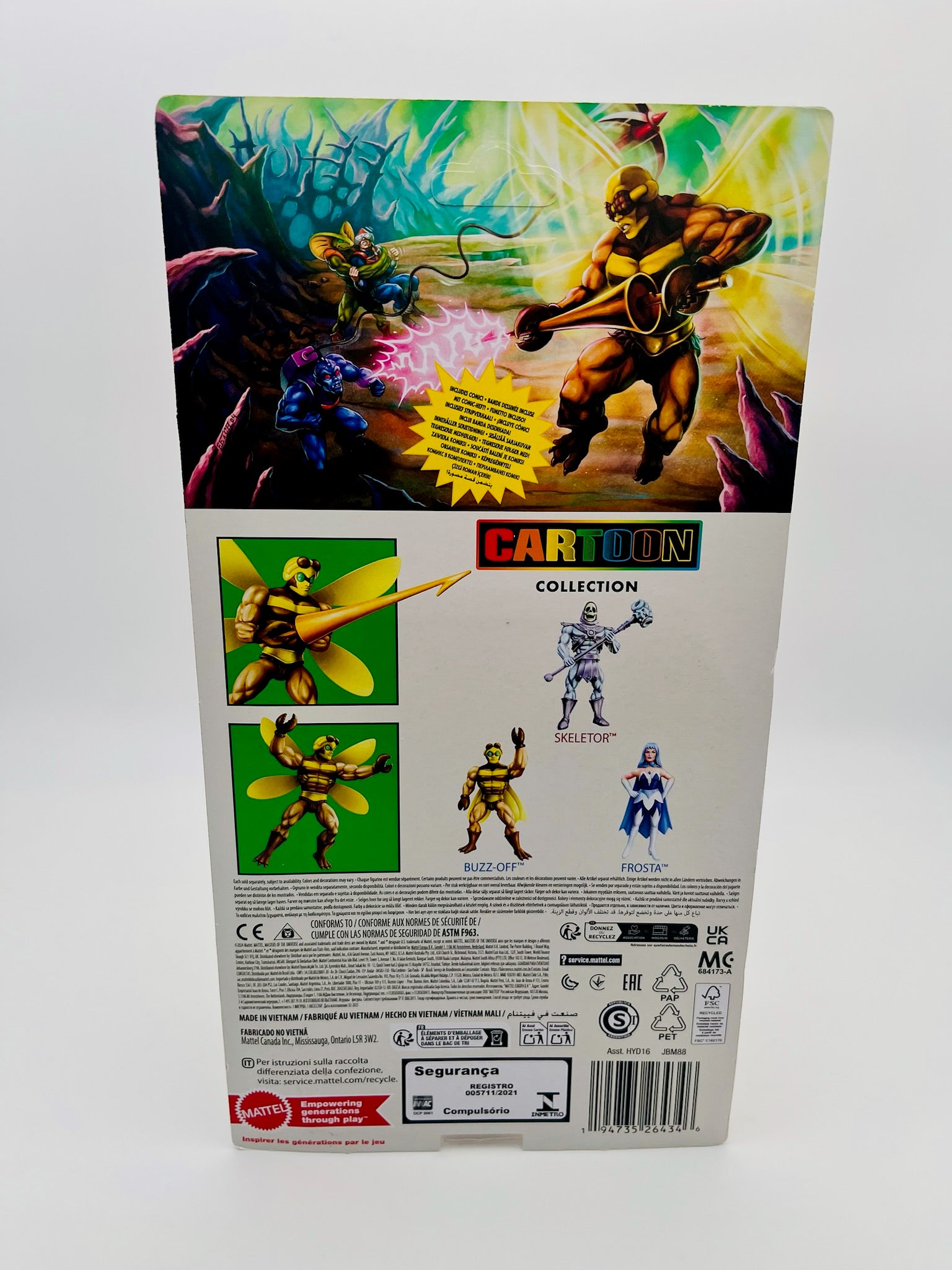 MOTU Mattel  Buzz-Off 40th Anniversary Cartoon Collection OVP