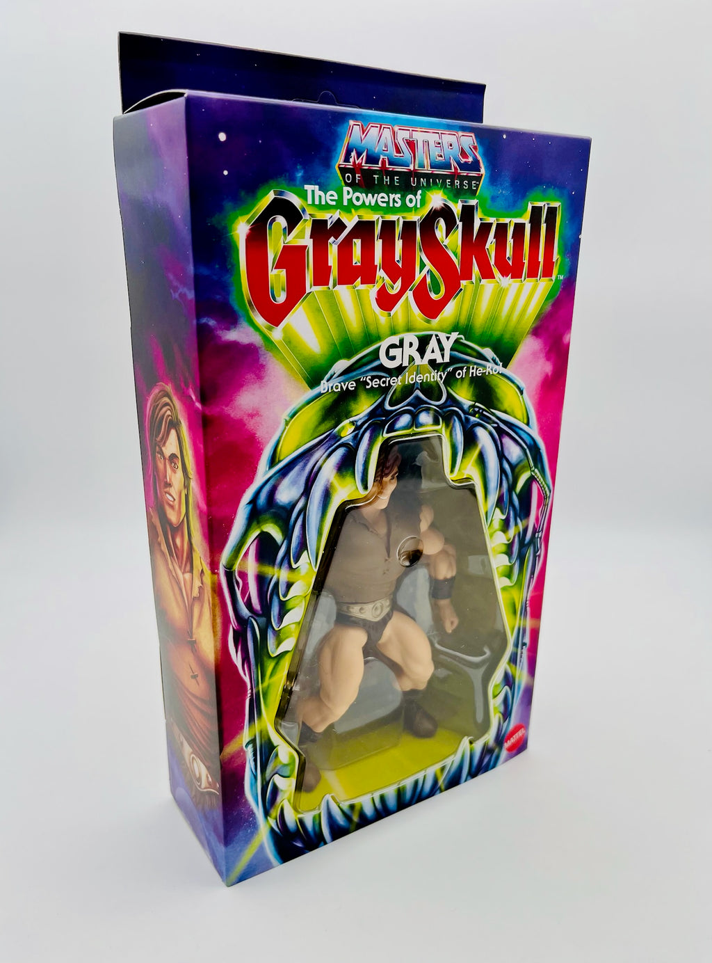 Masters of the Universe Powers of Grayskull Gray Action Figure OVP