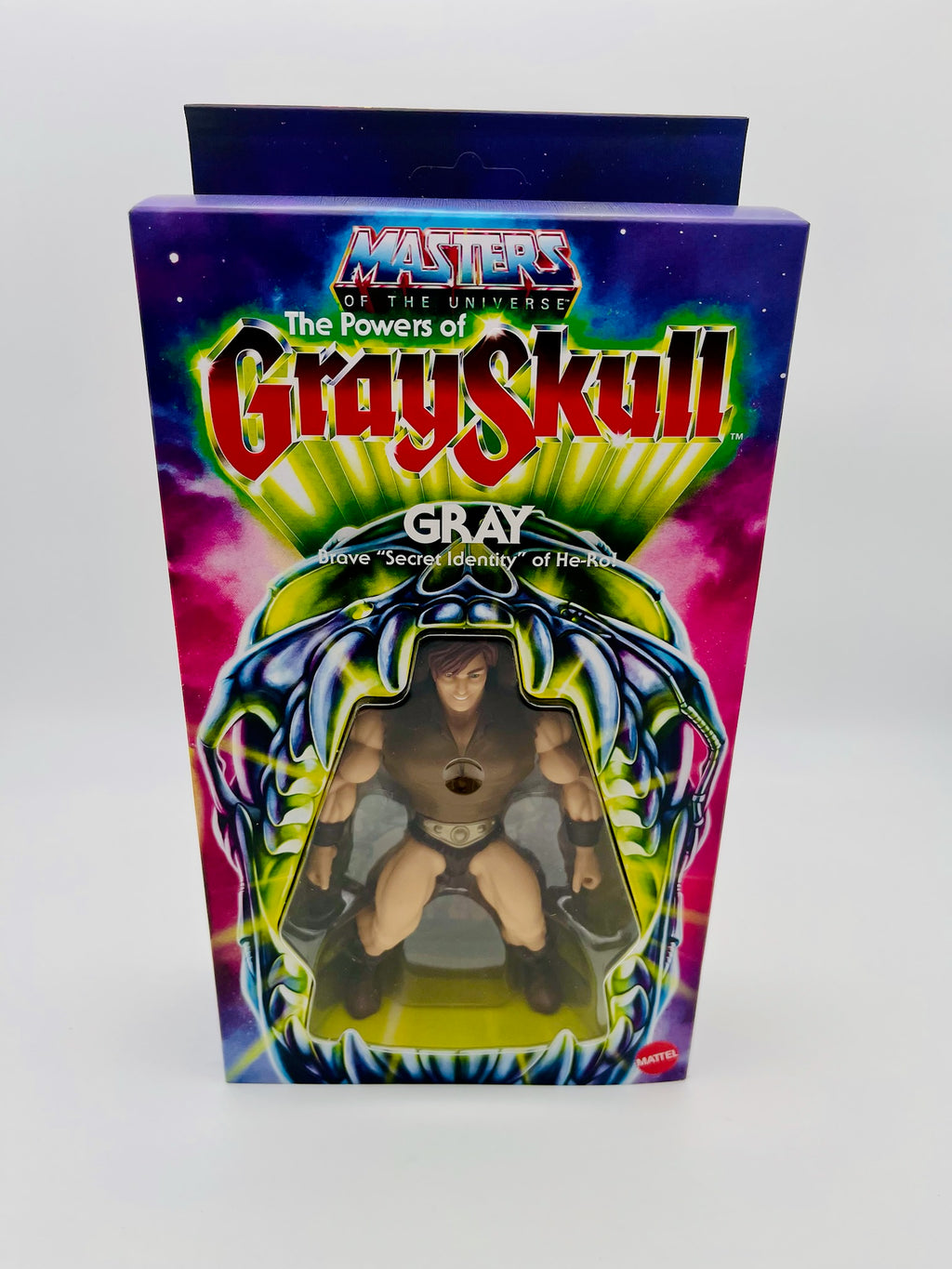 Masters of the Universe Powers of Grayskull Gray Action Figure OVP