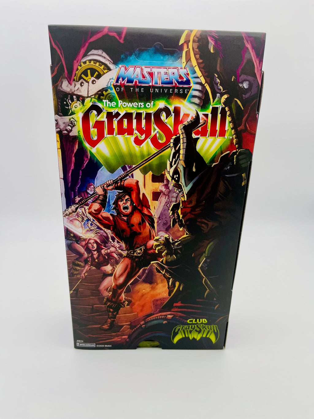 Masters of the Universe Powers of Grayskull Gray Action Figure OVP
