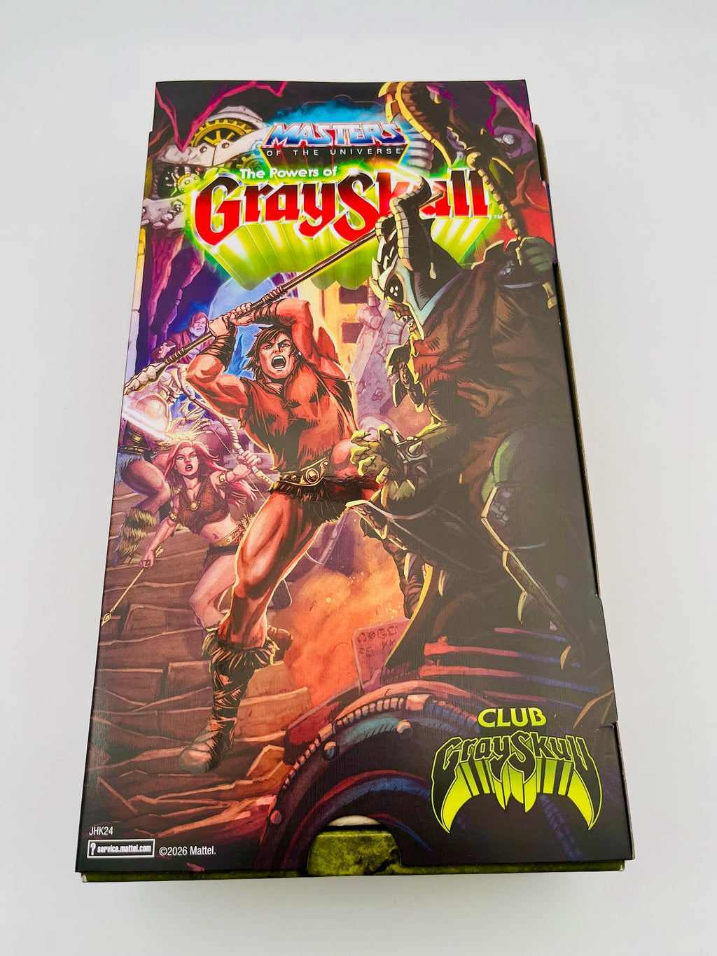 Masters of the Universe Powers of Grayskull Gray Action Figure OVP