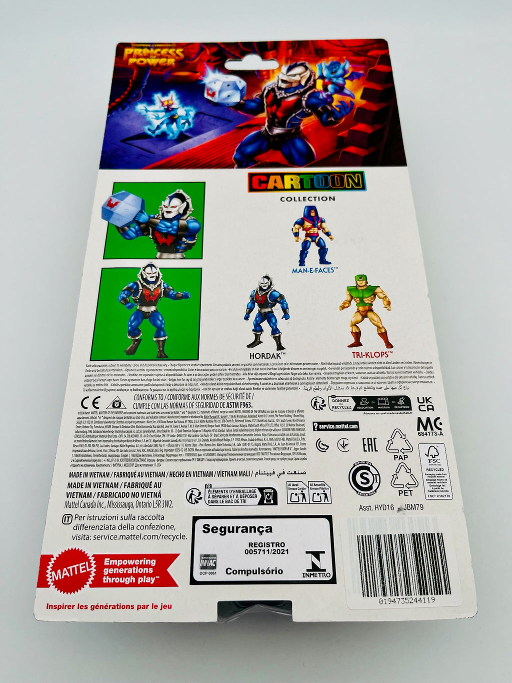 Masters of the Universe Hordak Cartoon Collection OVP Mattel