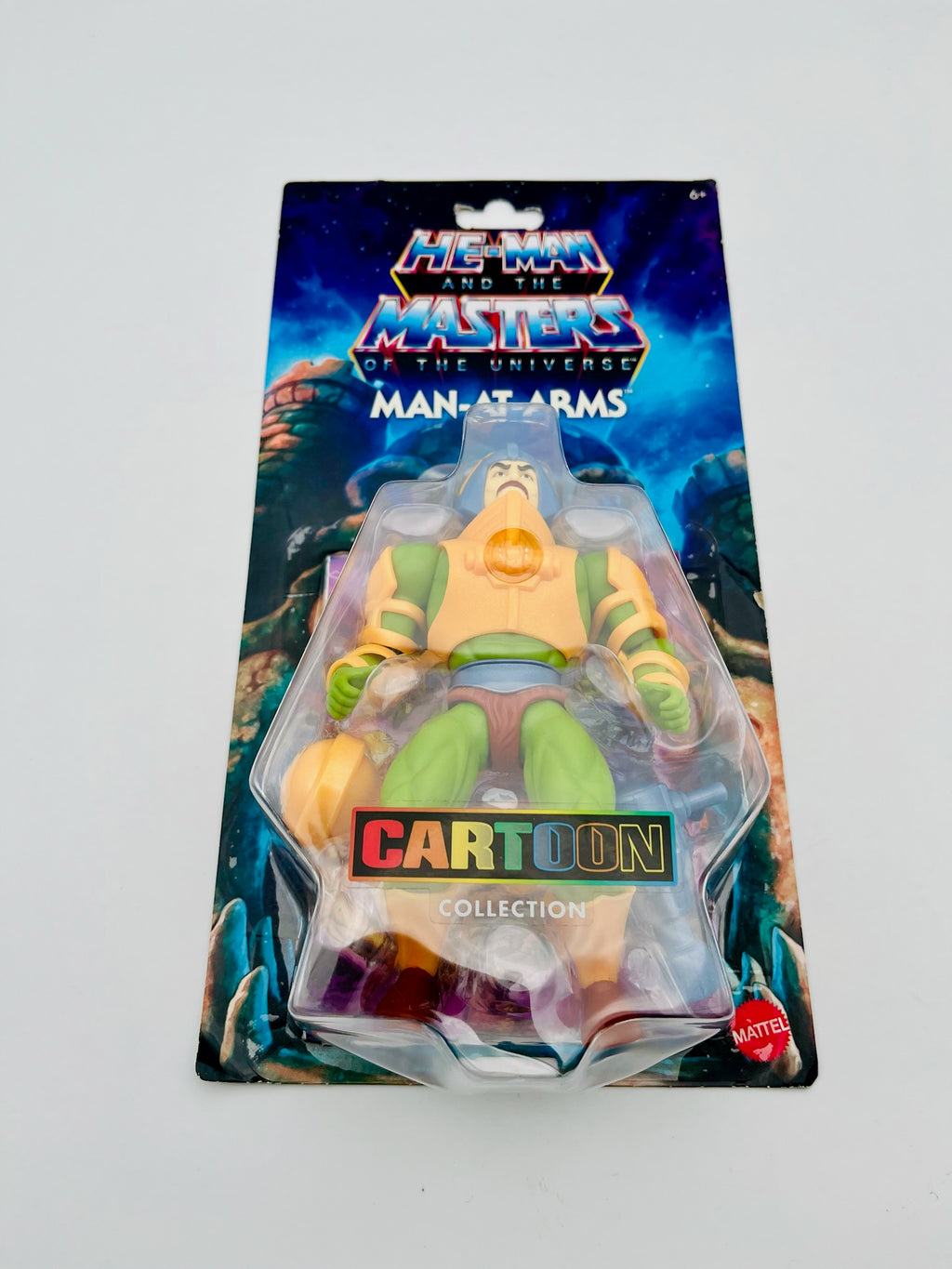 He-Man MOTU Man-At-Arms Cartoon Collection Action Figure OVP
