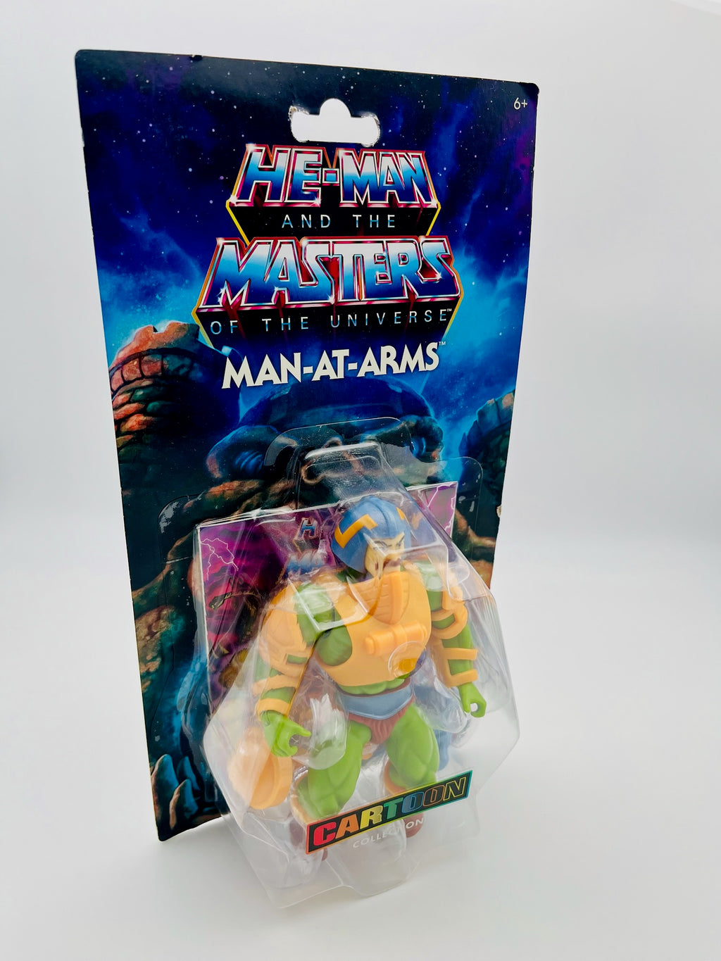 He-Man MOTU Man-At-Arms Cartoon Collection Action Figure OVP