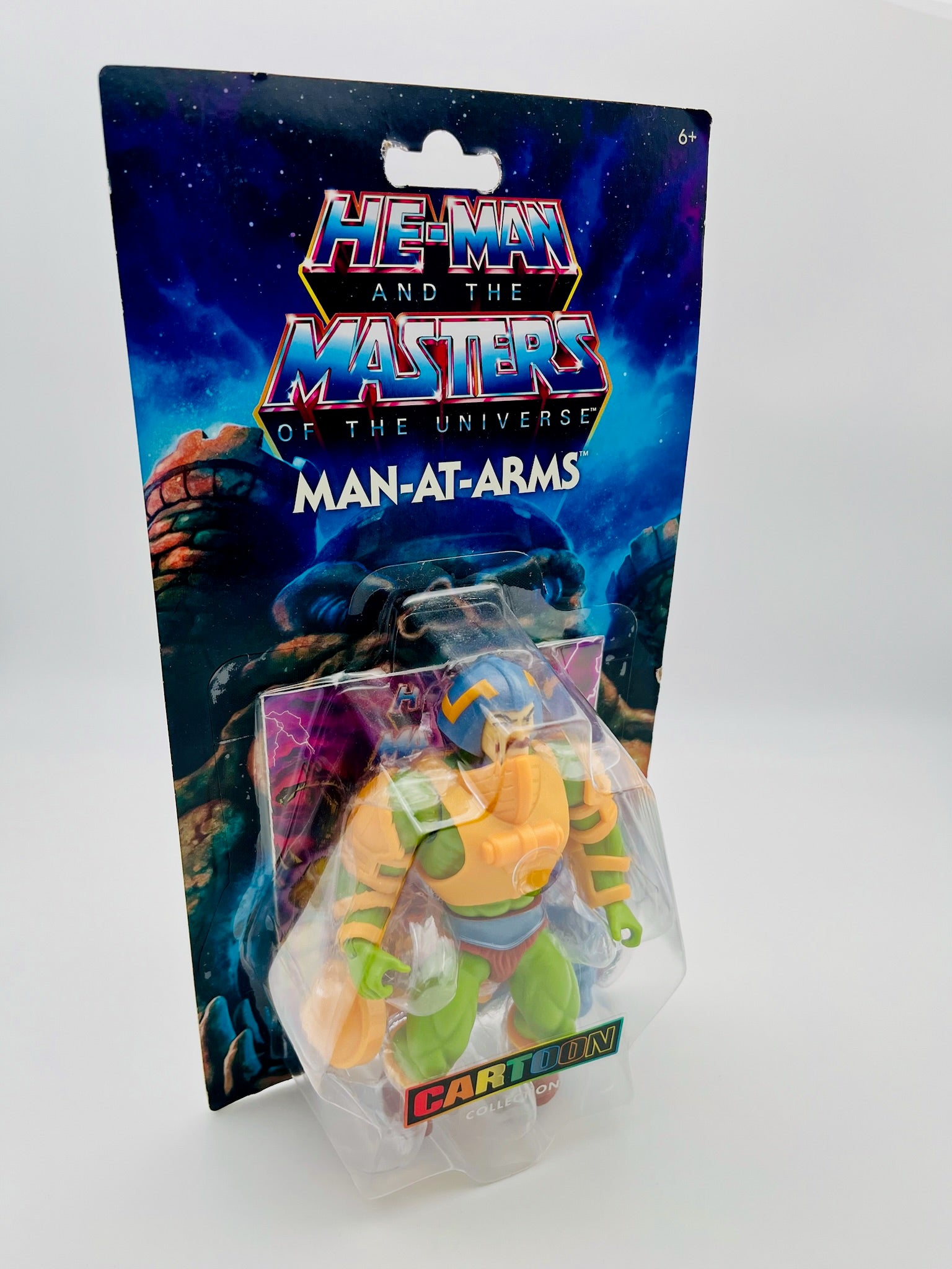 He-Man MOTU Man-At-Arms Cartoon Collection Action Figure OVP