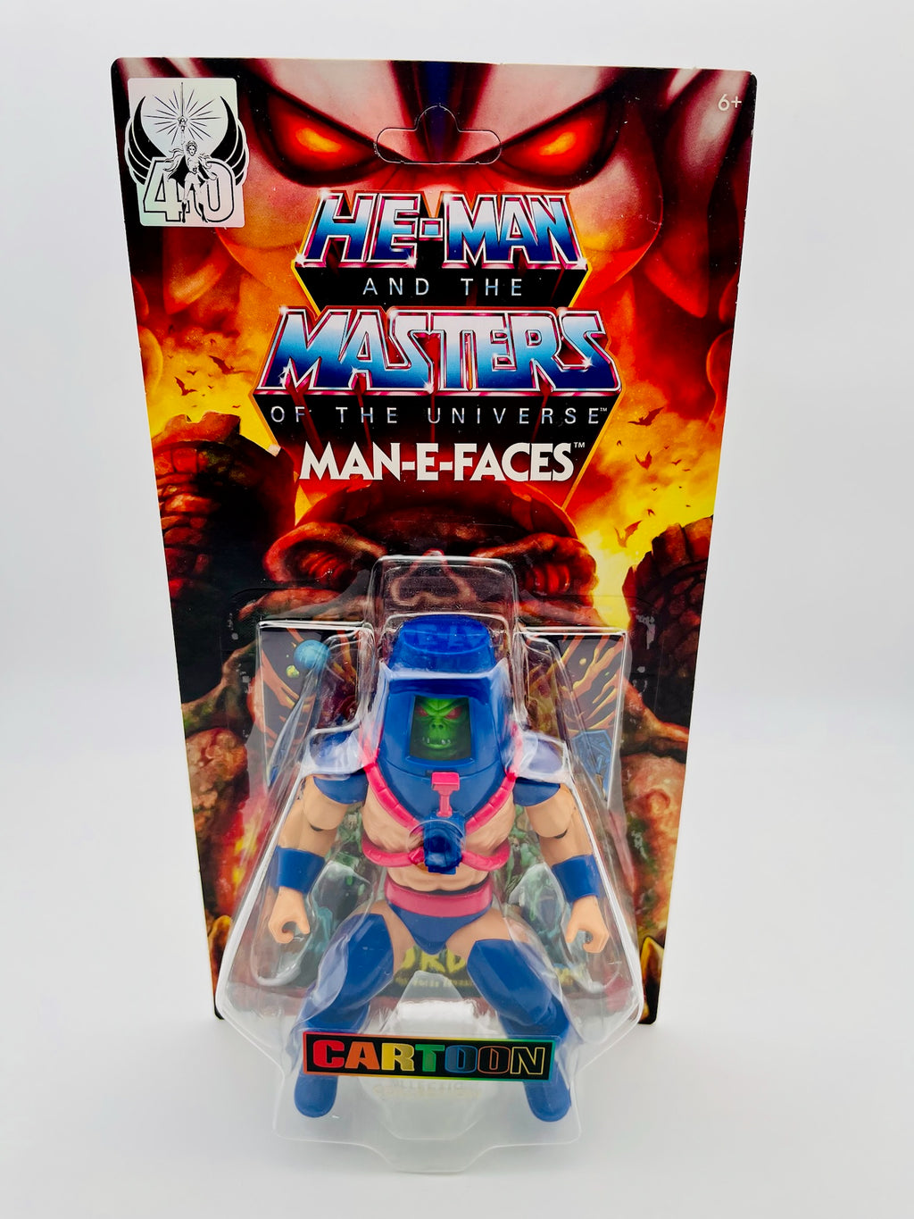 Masters of the Universe Man-E-Faces 40th Anniversary Action Figur OVP