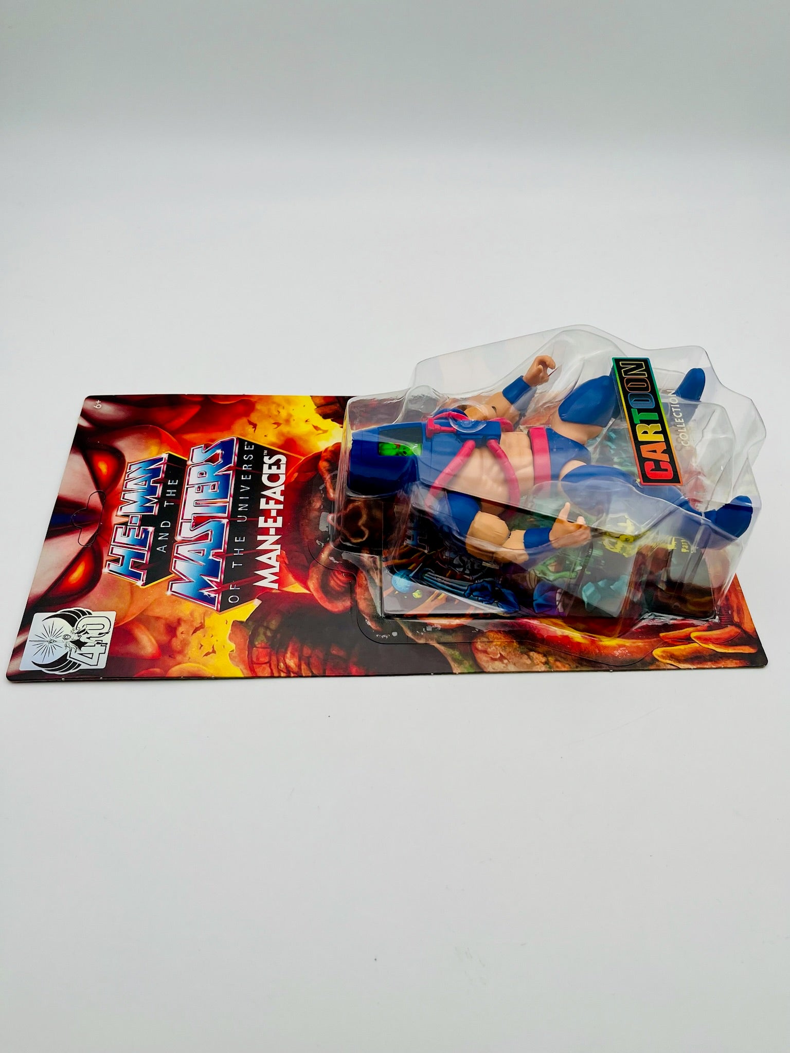 Masters of the Universe Man-E-Faces 40th Anniversary Action Figur OVP
