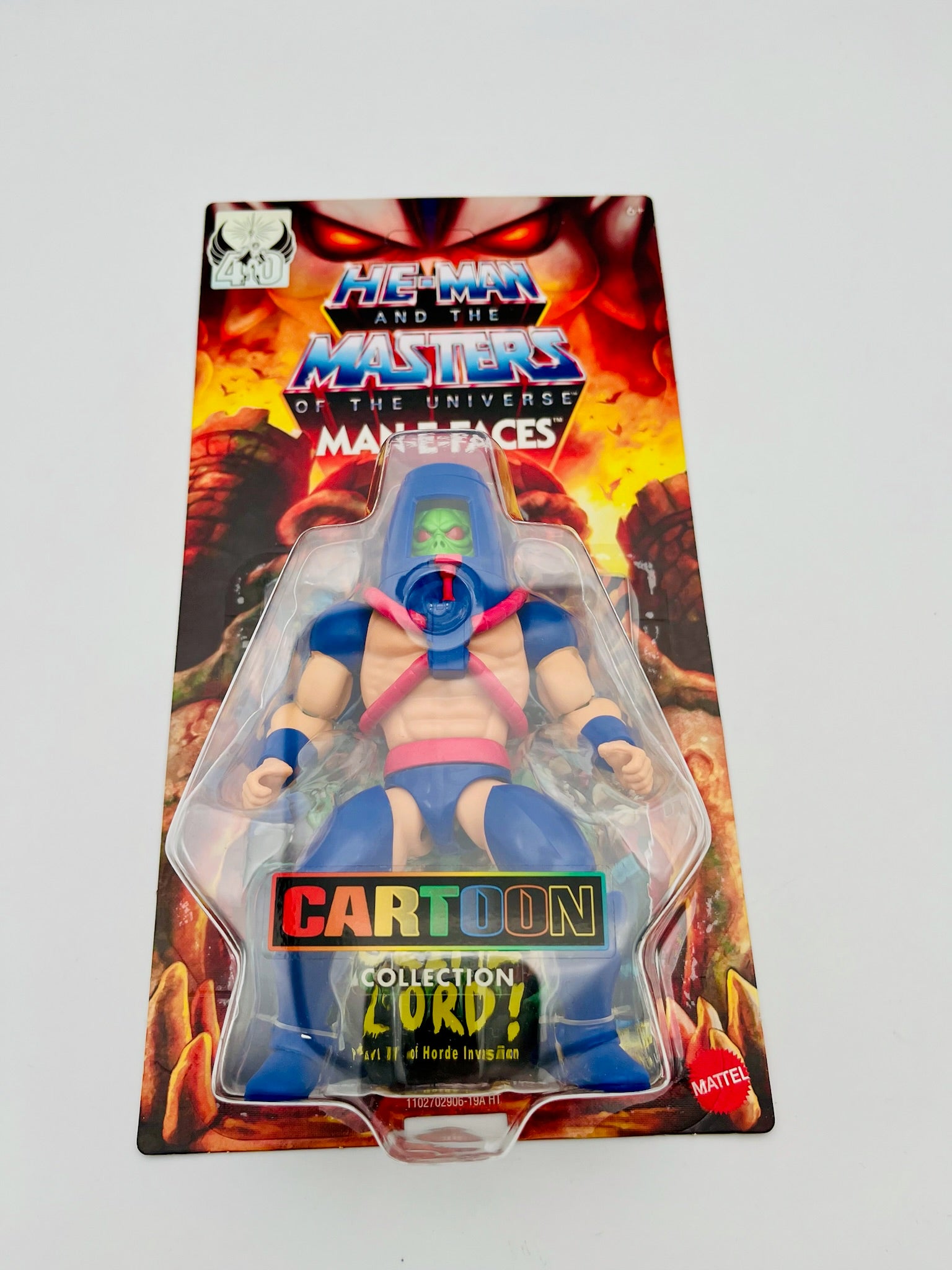 Masters of the Universe Man-E-Faces 40th Anniversary Action Figur OVP