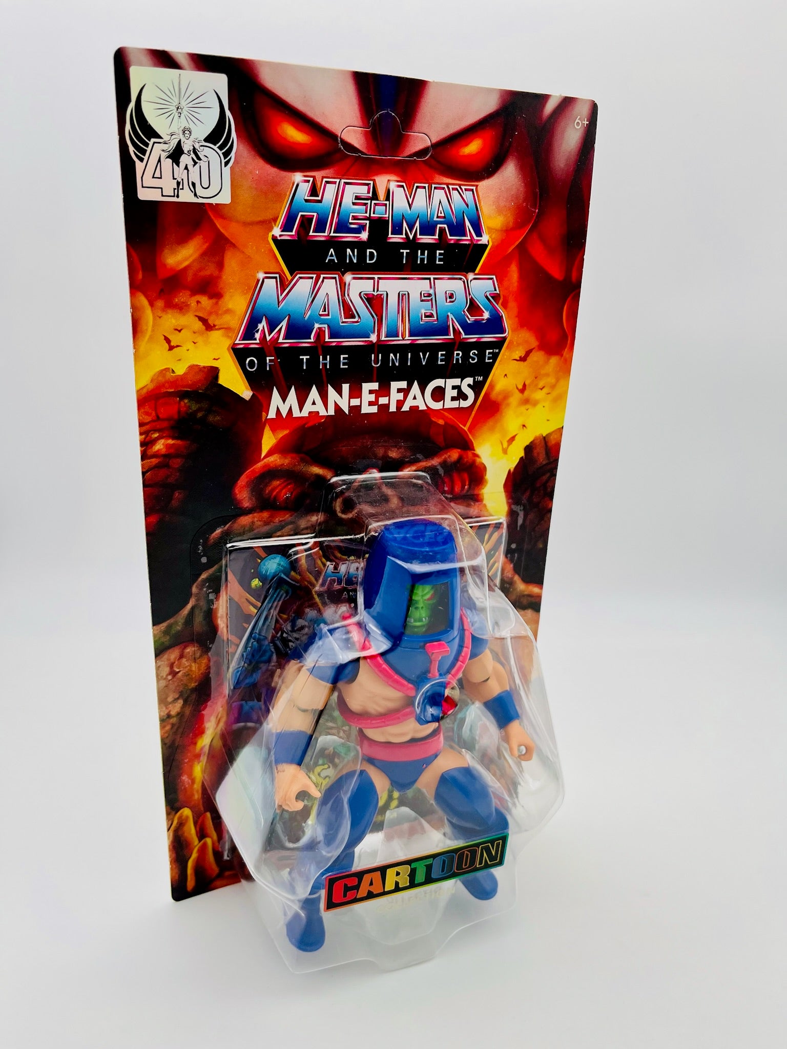Masters of the Universe Man-E-Faces 40th Anniversary Action Figur OVP