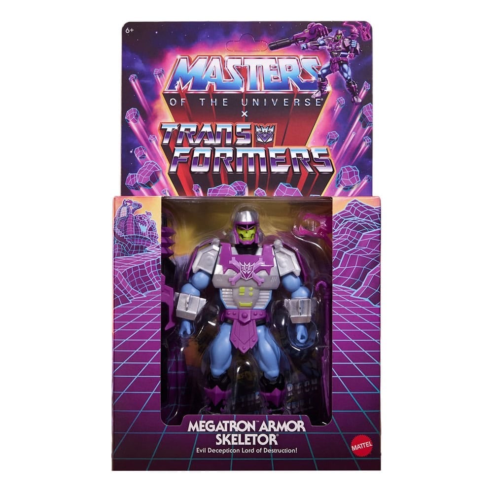 MOTU x Transformers | Megatron Armor Skeletor | OVP | Mattel