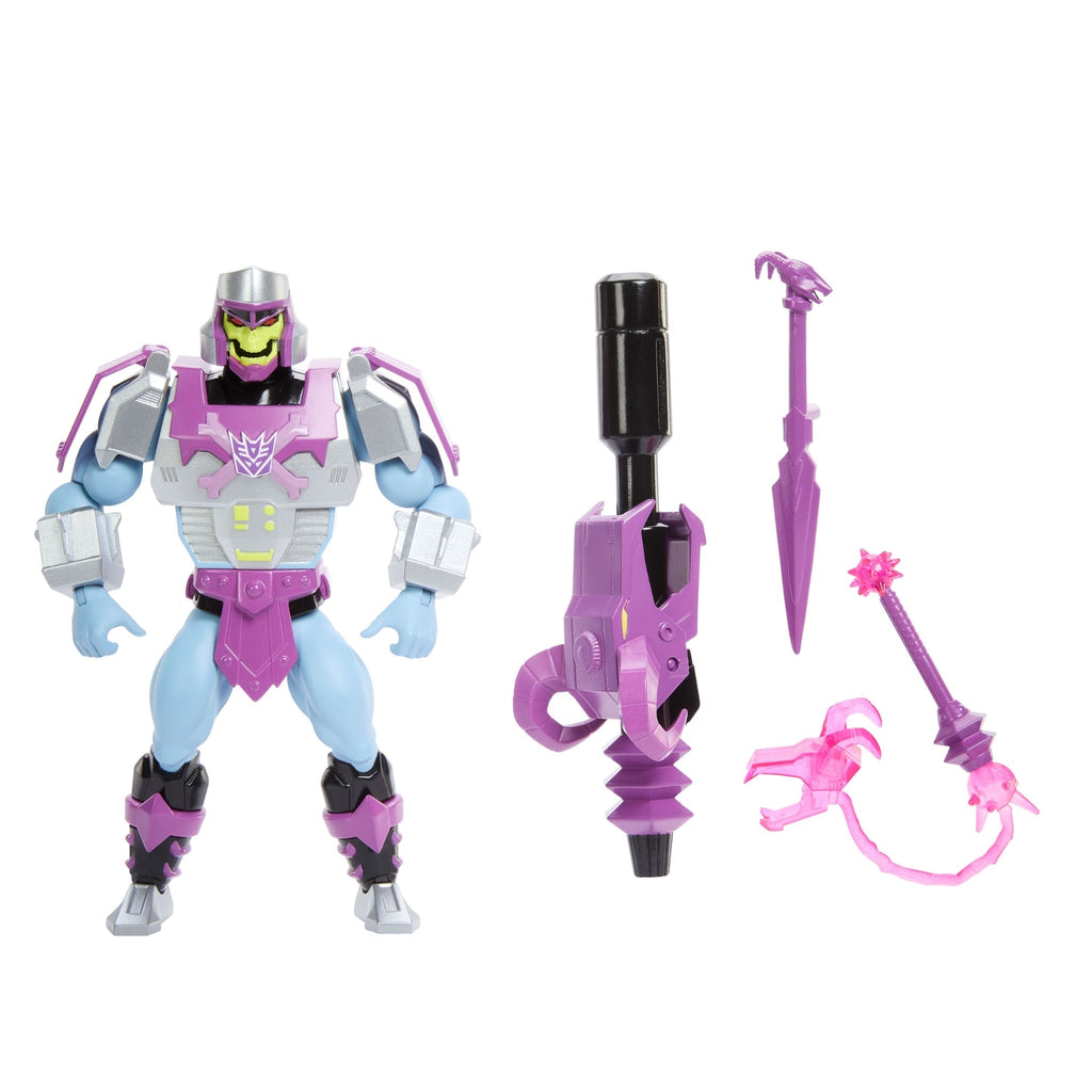 MOTU x Transformers | Megatron Armor Skeletor | OVP | Mattel