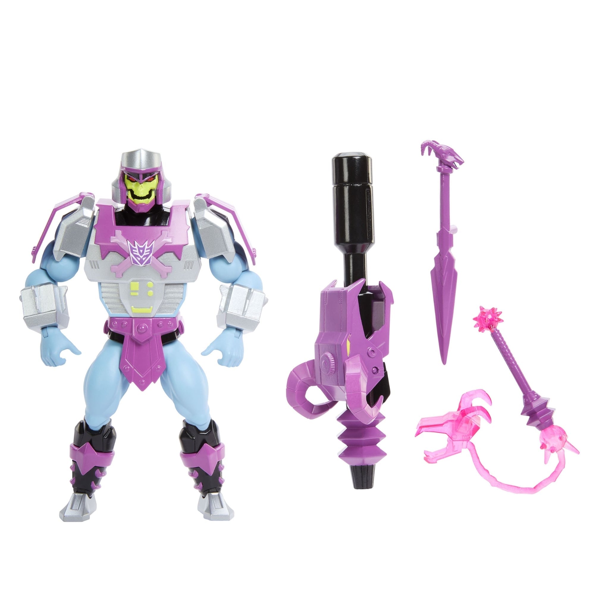 MOTU x Transformers | Megatron Armor Skeletor | OVP | Mattel