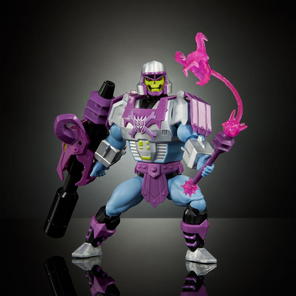 MOTU x Transformers | Megatron Armor Skeletor | OVP | Mattel