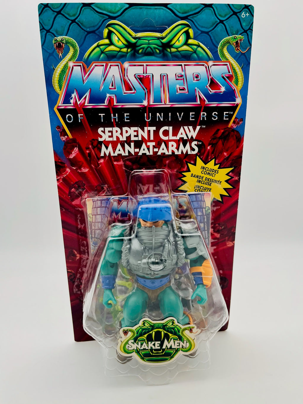 MOTU Serpent Claw Man-at-Arms Origins OVP | Snake Men Mattel 2023