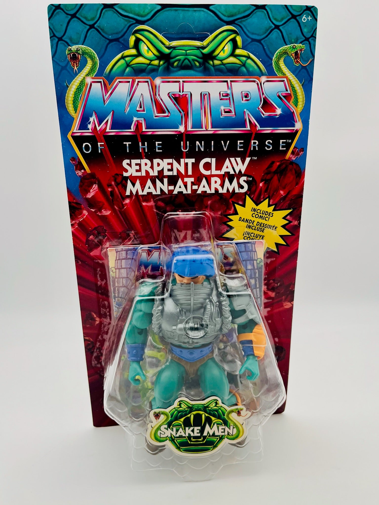 MOTU Serpent Claw Man-at-Arms Origins OVP | Snake Men Mattel 2023