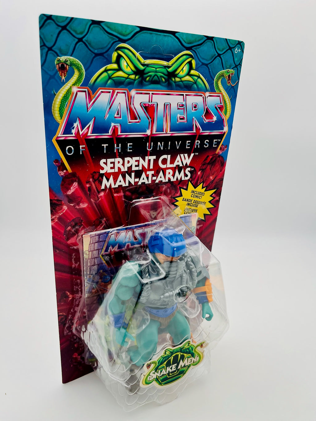 MOTU Serpent Claw Man-at-Arms Origins OVP | Snake Men Mattel 2023