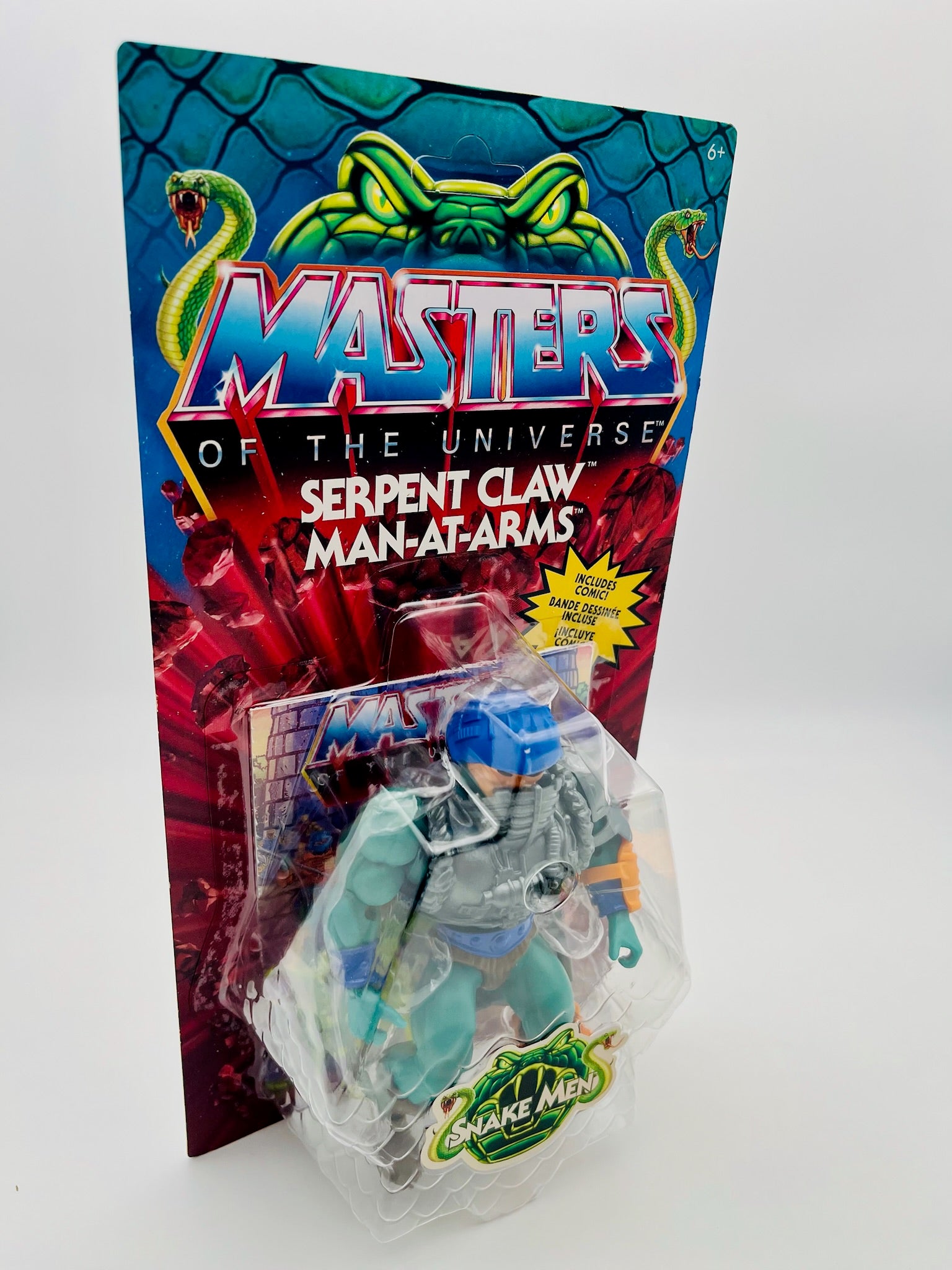 MOTU Serpent Claw Man-at-Arms Origins OVP | Snake Men Mattel 2023