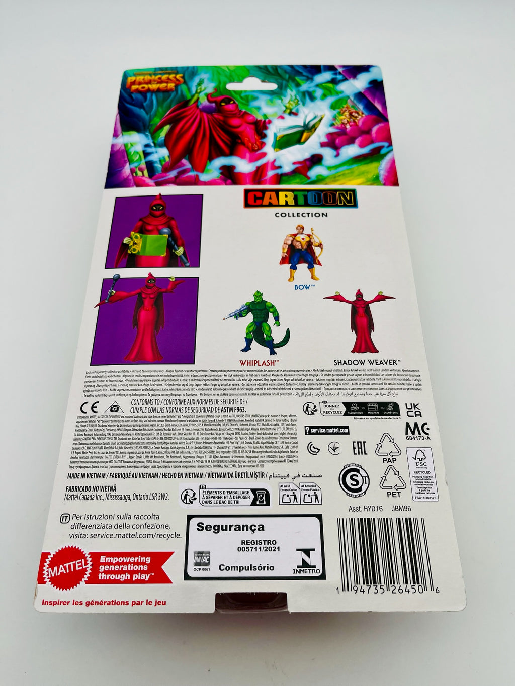 Masters of the Universe Shadow Weaver Cartoon Collection OVP