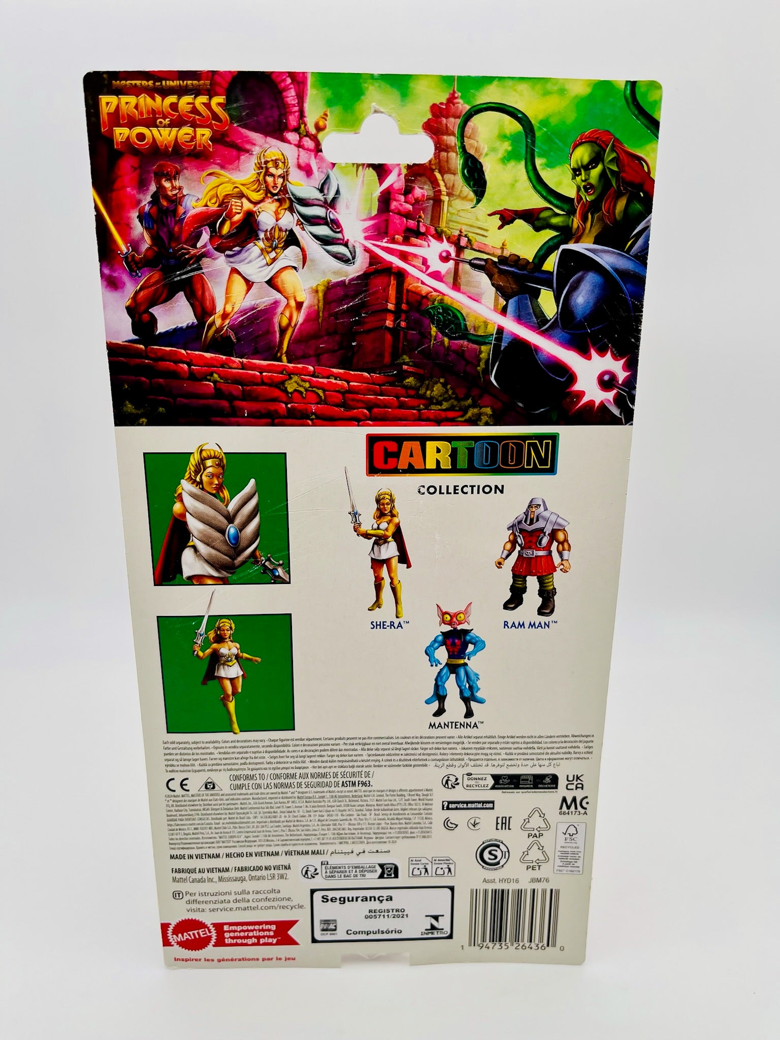 Masters of the Universe She-Ra 40th Anniversary Cartoon Figur OVP