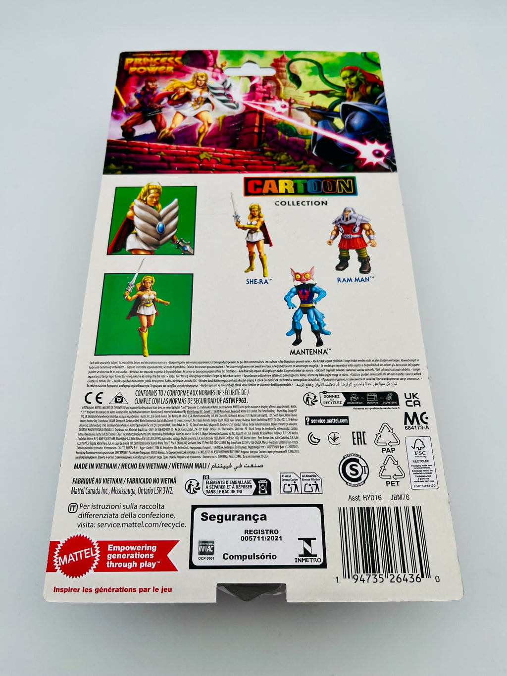 Masters of the Universe She-Ra 40th Anniversary Cartoon Figur OVP