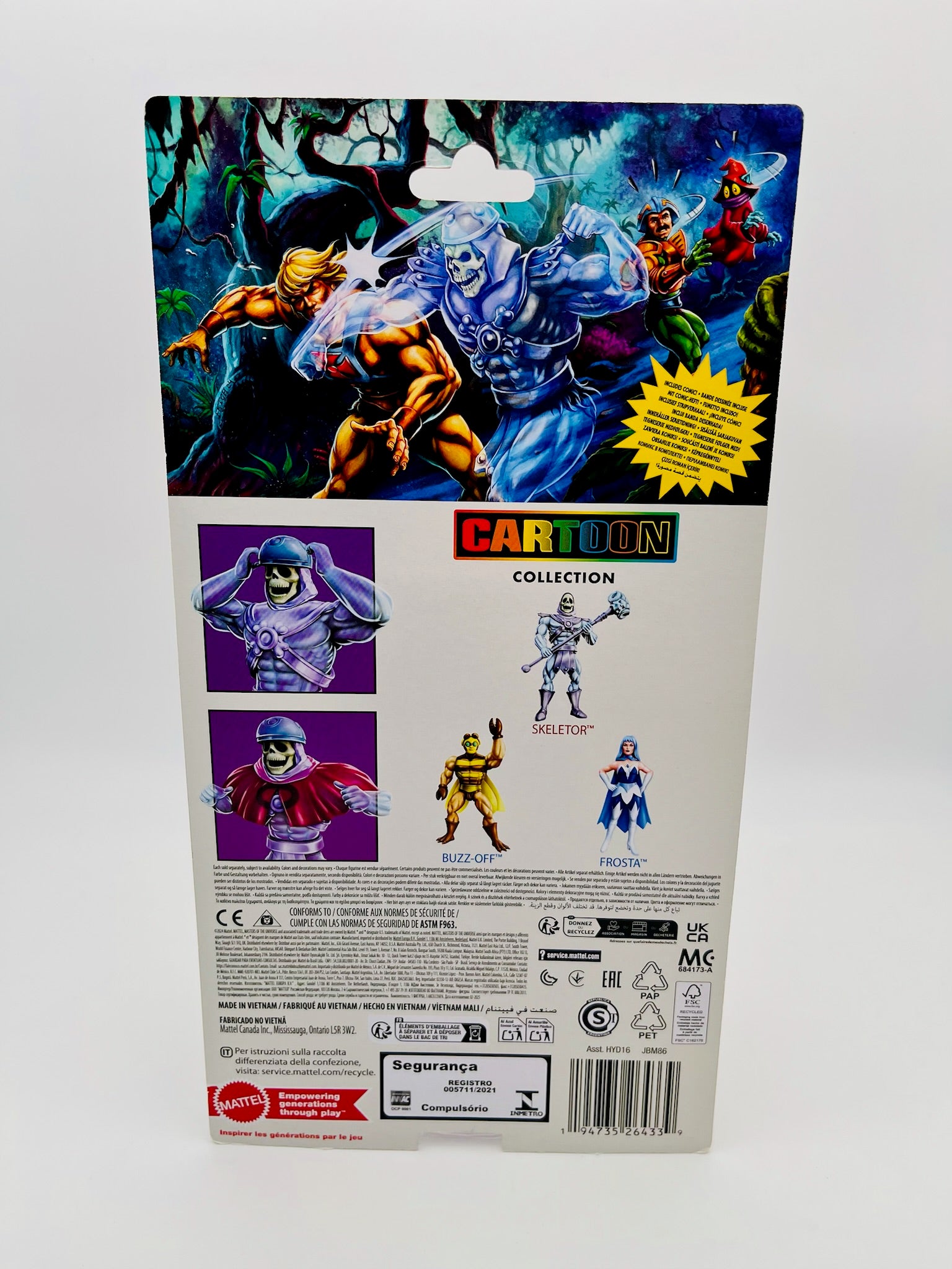 He-Man Masters of the Universe Skeletor Cartoon Collection OVP