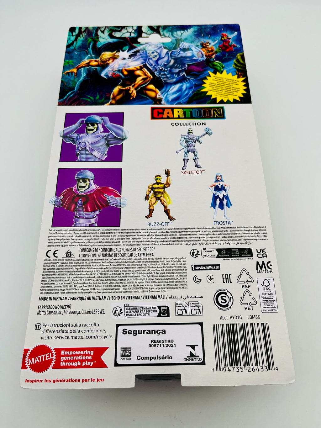 He-Man Masters of the Universe Skeletor Cartoon Collection OVP
