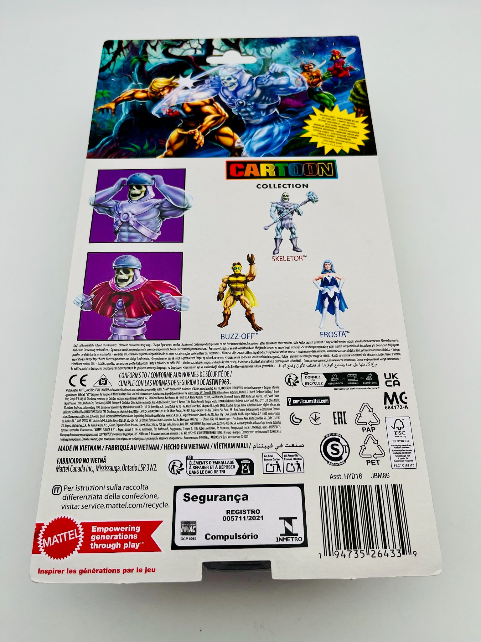 He-Man Masters of the Universe Skeletor Cartoon Collection OVP