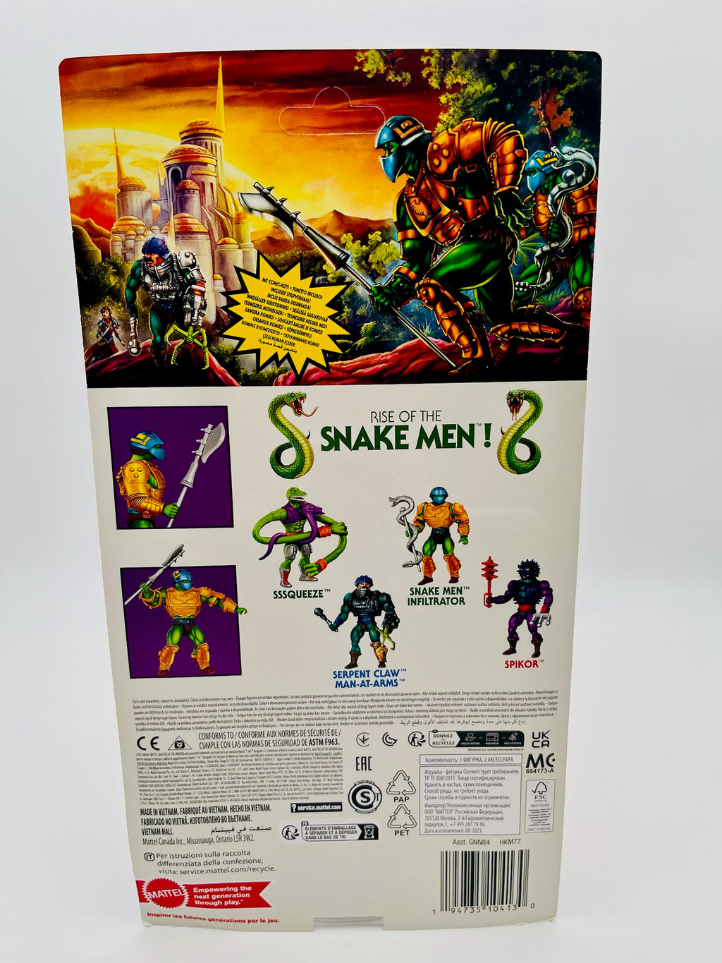 MOTU Origins Snake Men Infiltrator OVP | Mattel 2023