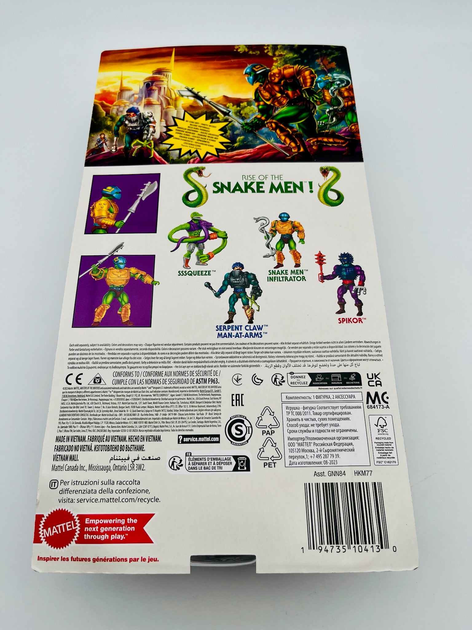 MOTU Origins Snake Men Infiltrator OVP | Mattel 2023