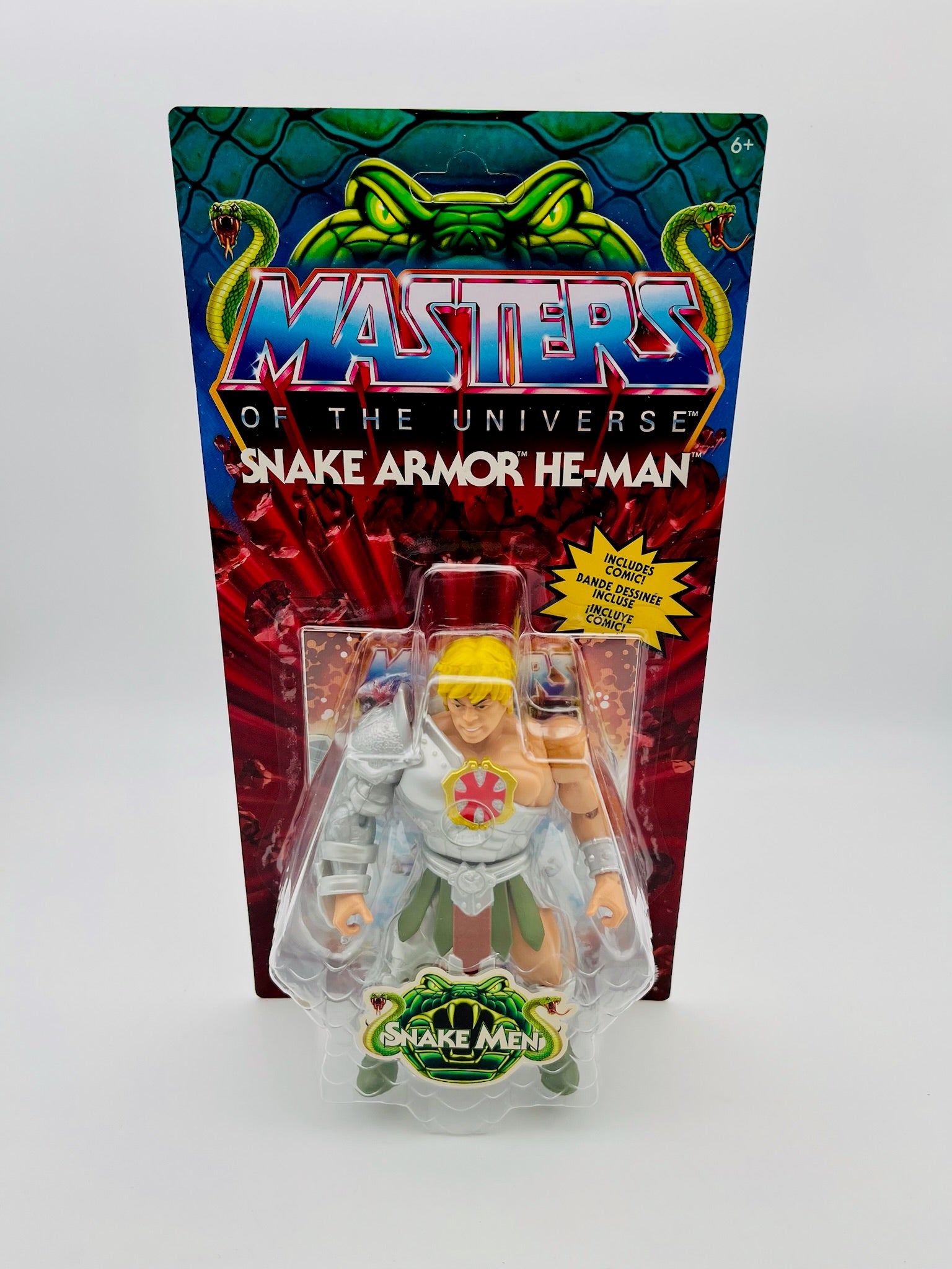 MOTU | Snake Armor He-Man Action Figure | OVP