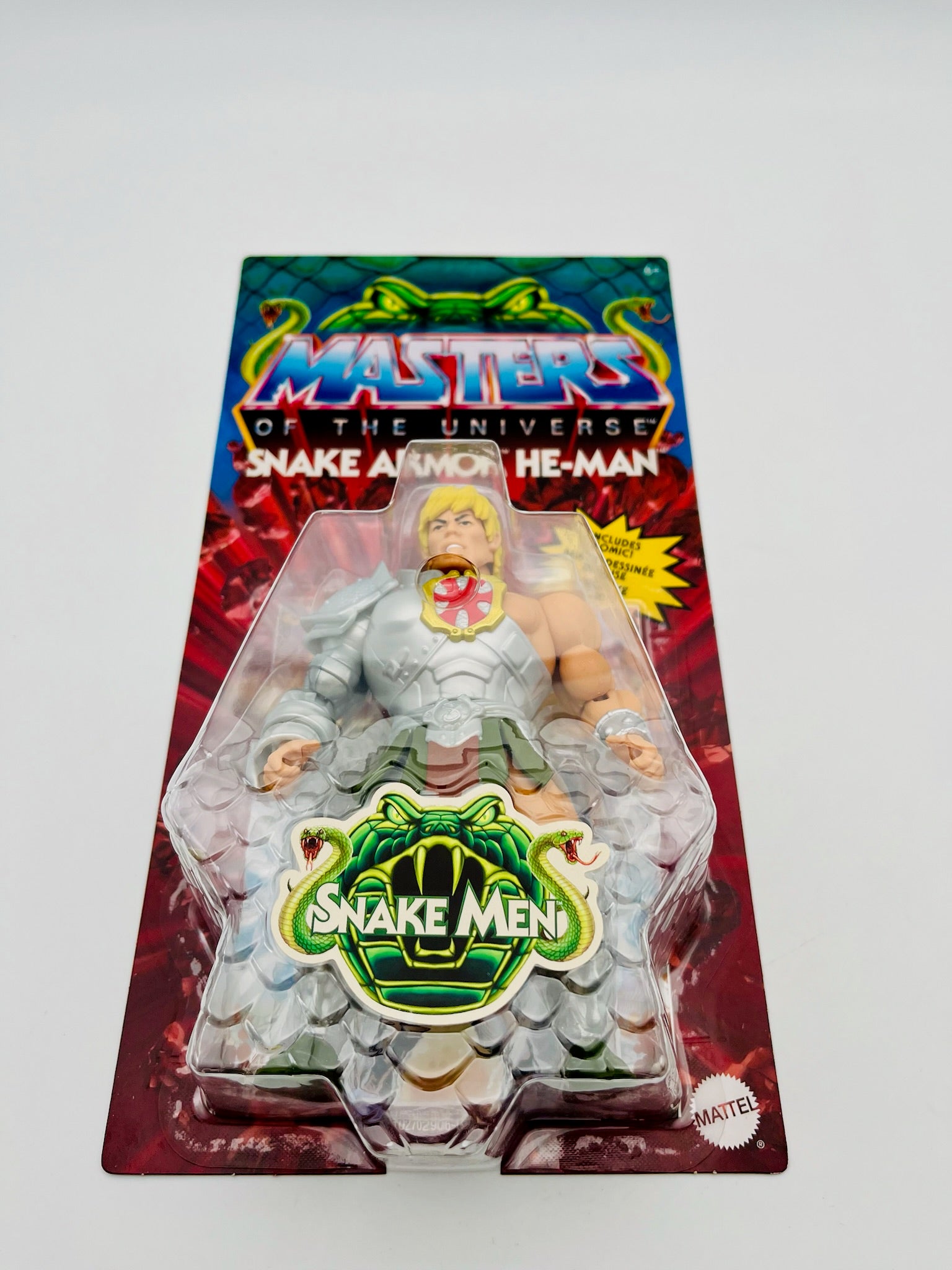 MOTU | Snake Armor He-Man Action Figure | OVP