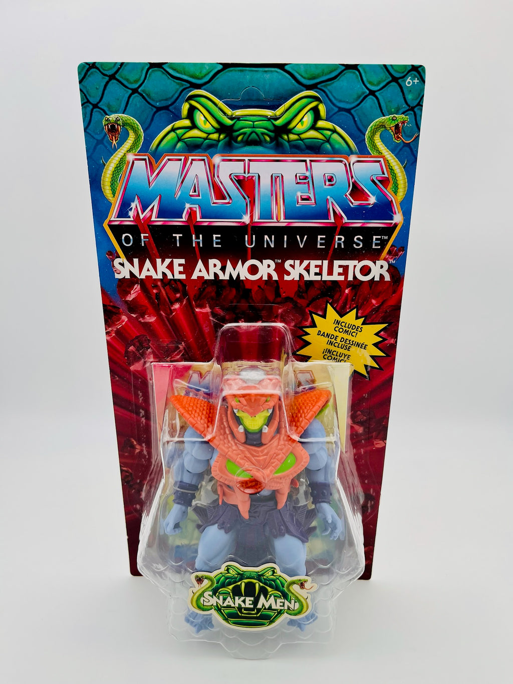 Masters of the Universe Snake Armor Skeletor Actionfigur OVP