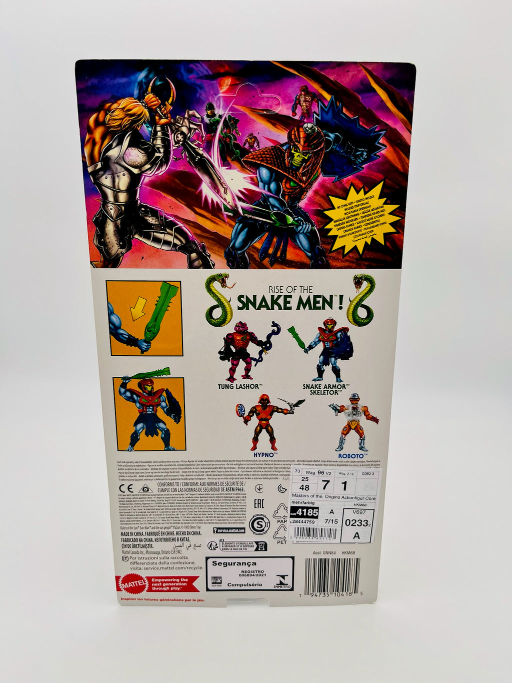 Masters of the Universe Snake Armor Skeletor Actionfigur OVP