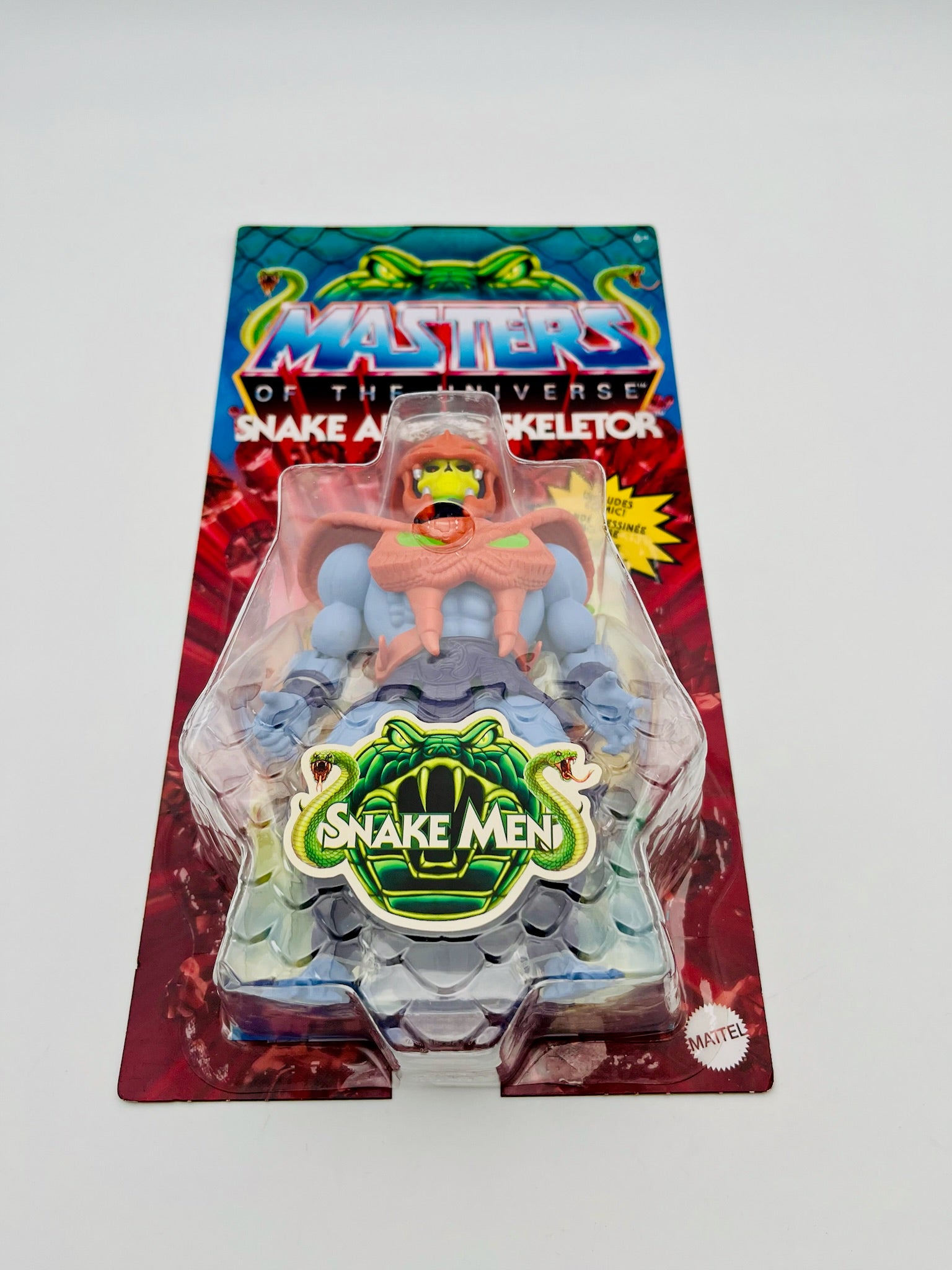Masters of the Universe Snake Armor Skeletor Actionfigur OVP