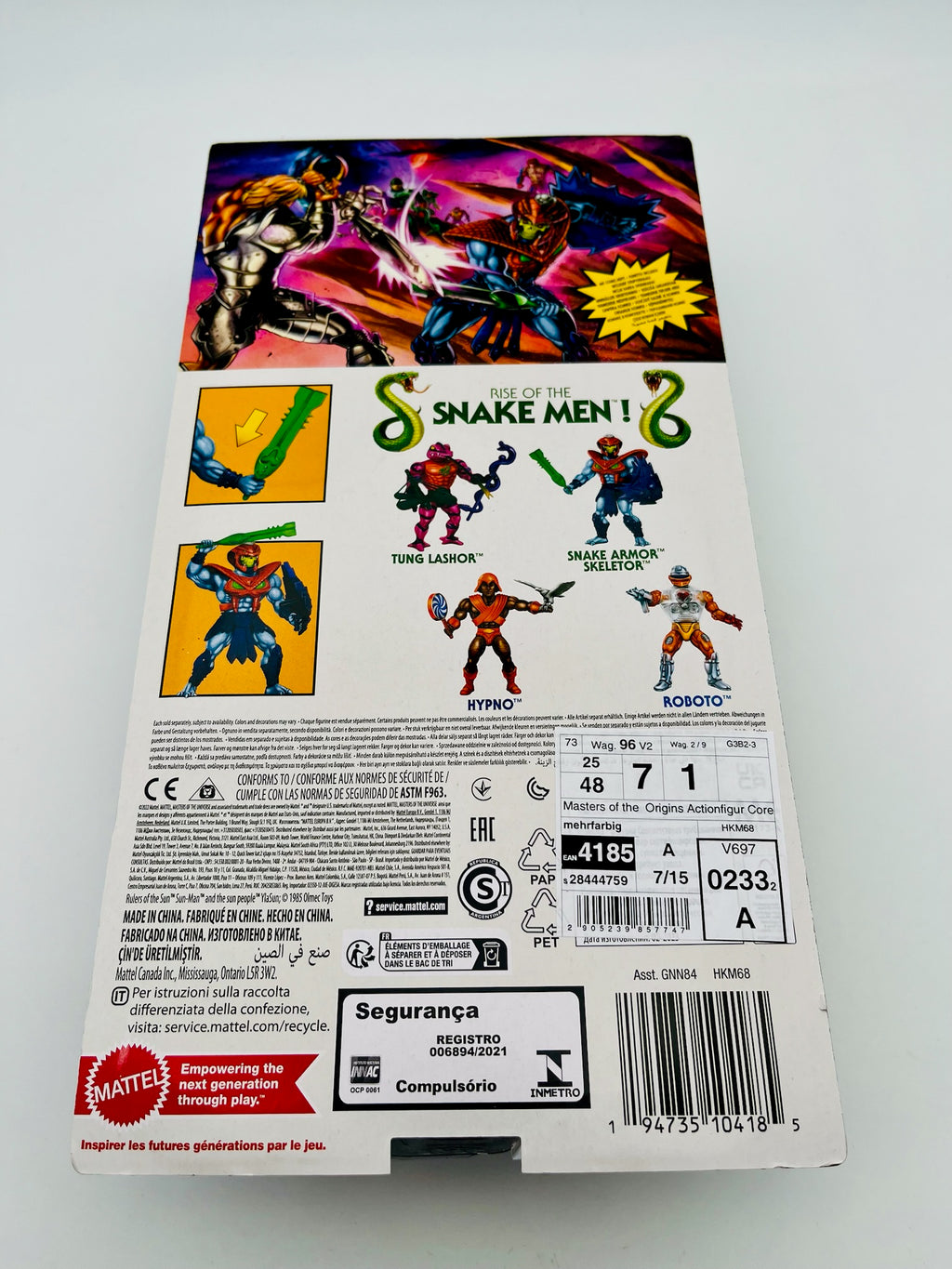 Masters of the Universe Snake Armor Skeletor Actionfigur OVP