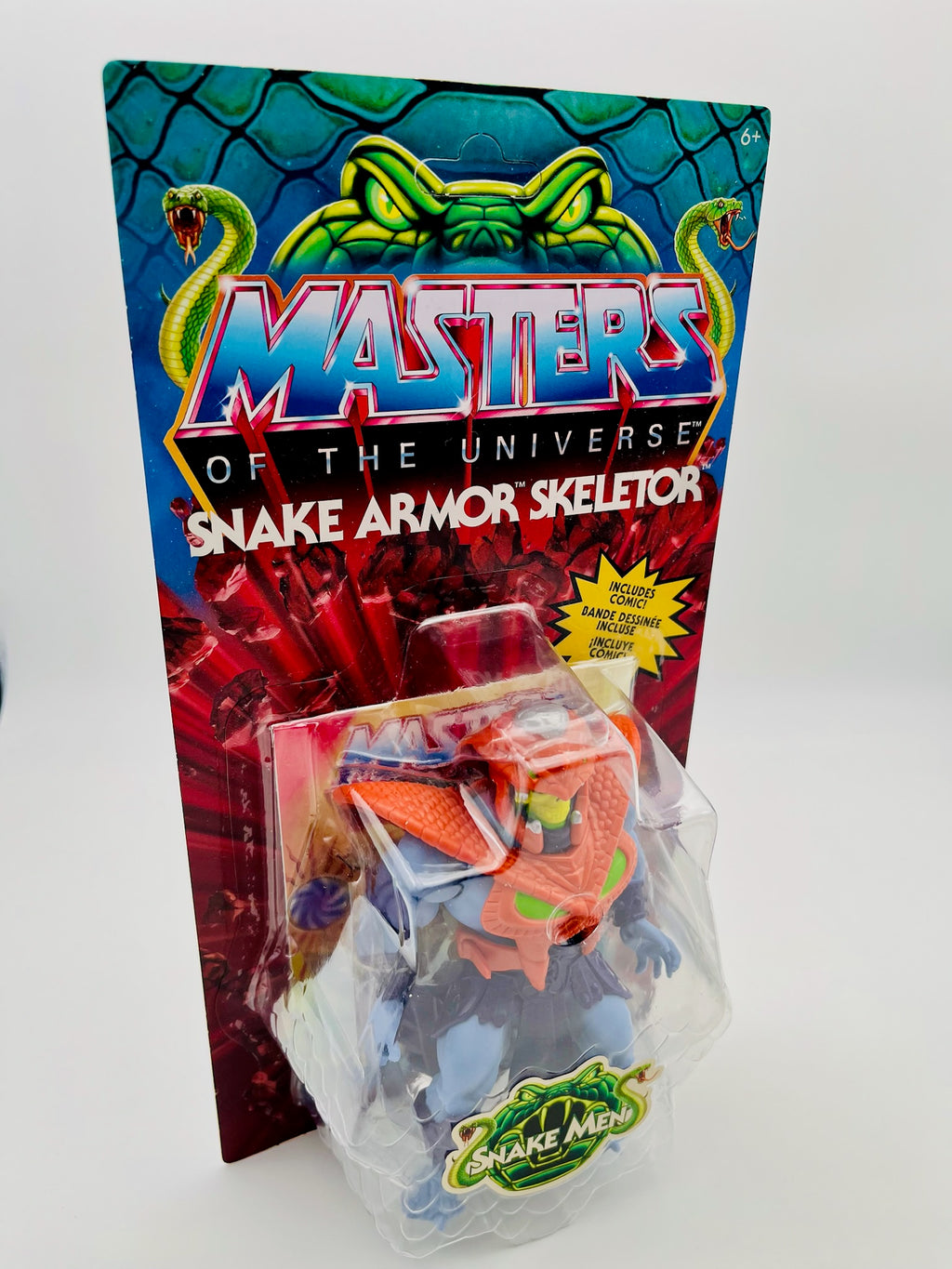 Masters of the Universe Snake Armor Skeletor Actionfigur OVP
