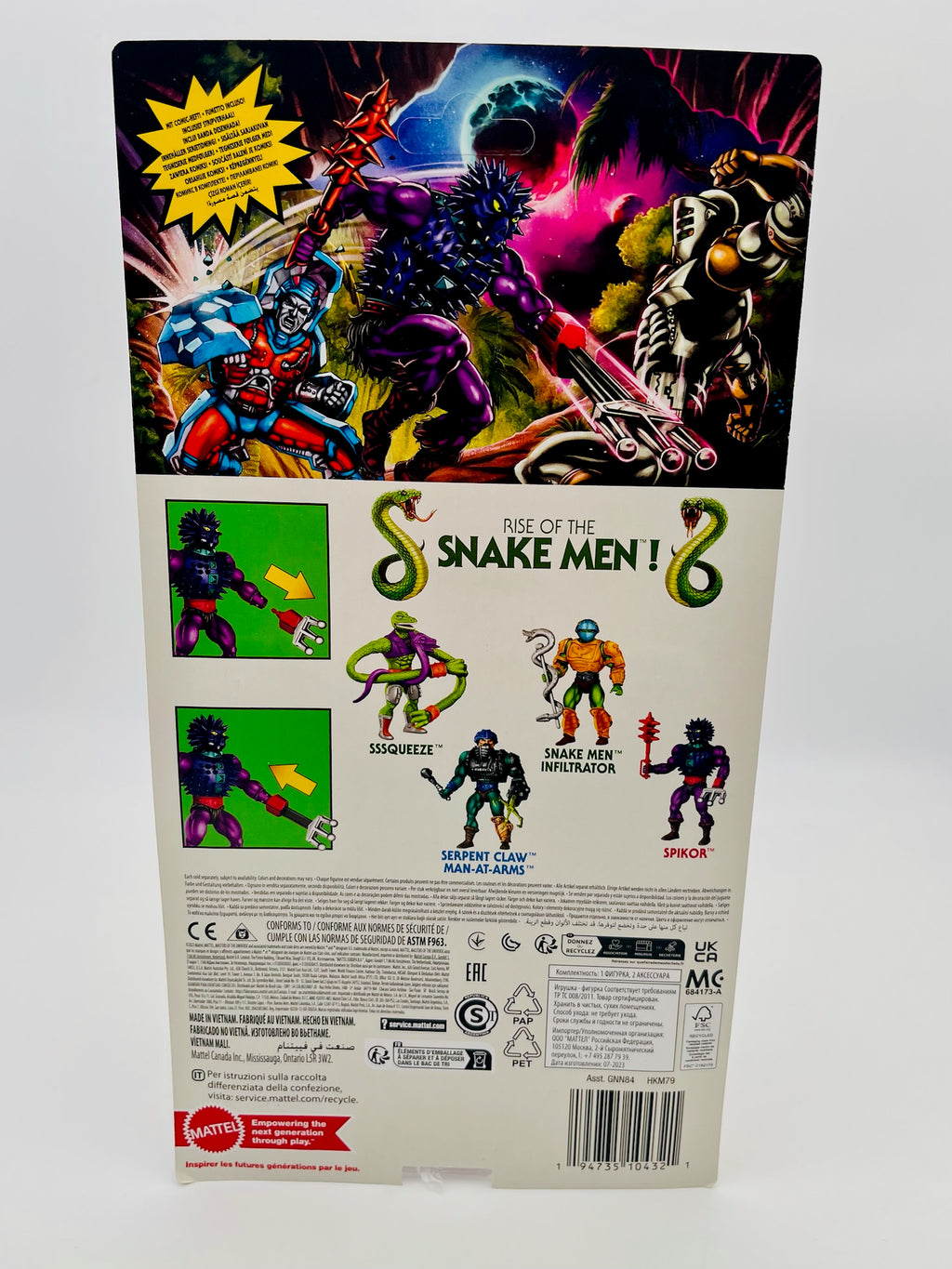 MOTU Origins Spikor Cartoon Collection OVP | Mattel He-Man