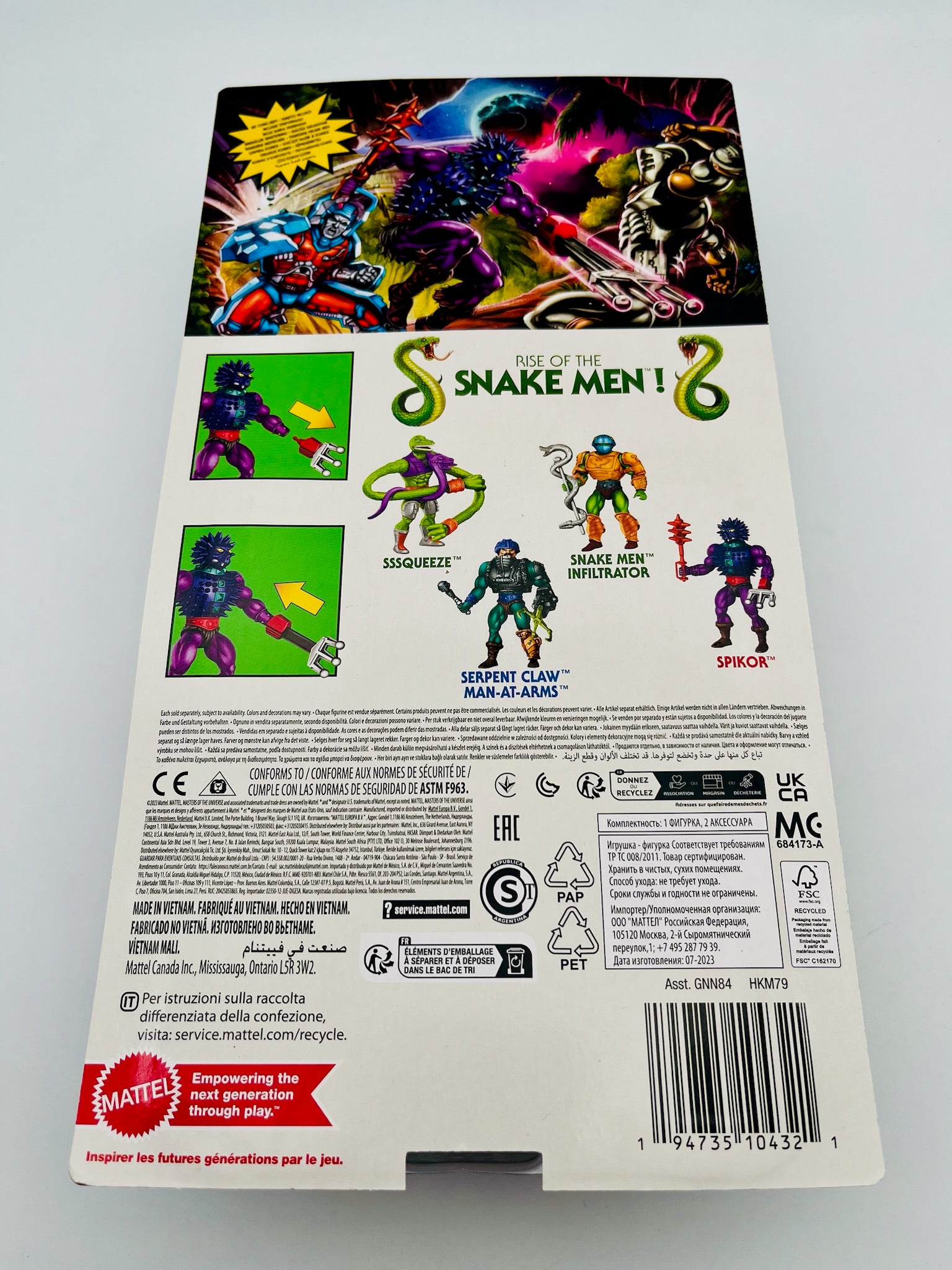 MOTU Origins Spikor Cartoon Collection OVP | Mattel He-Man