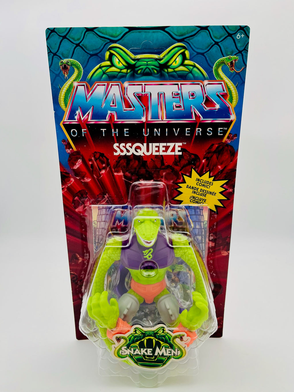MOTU Origins Sssqueeze Snake Men OVP | Mattel 2023