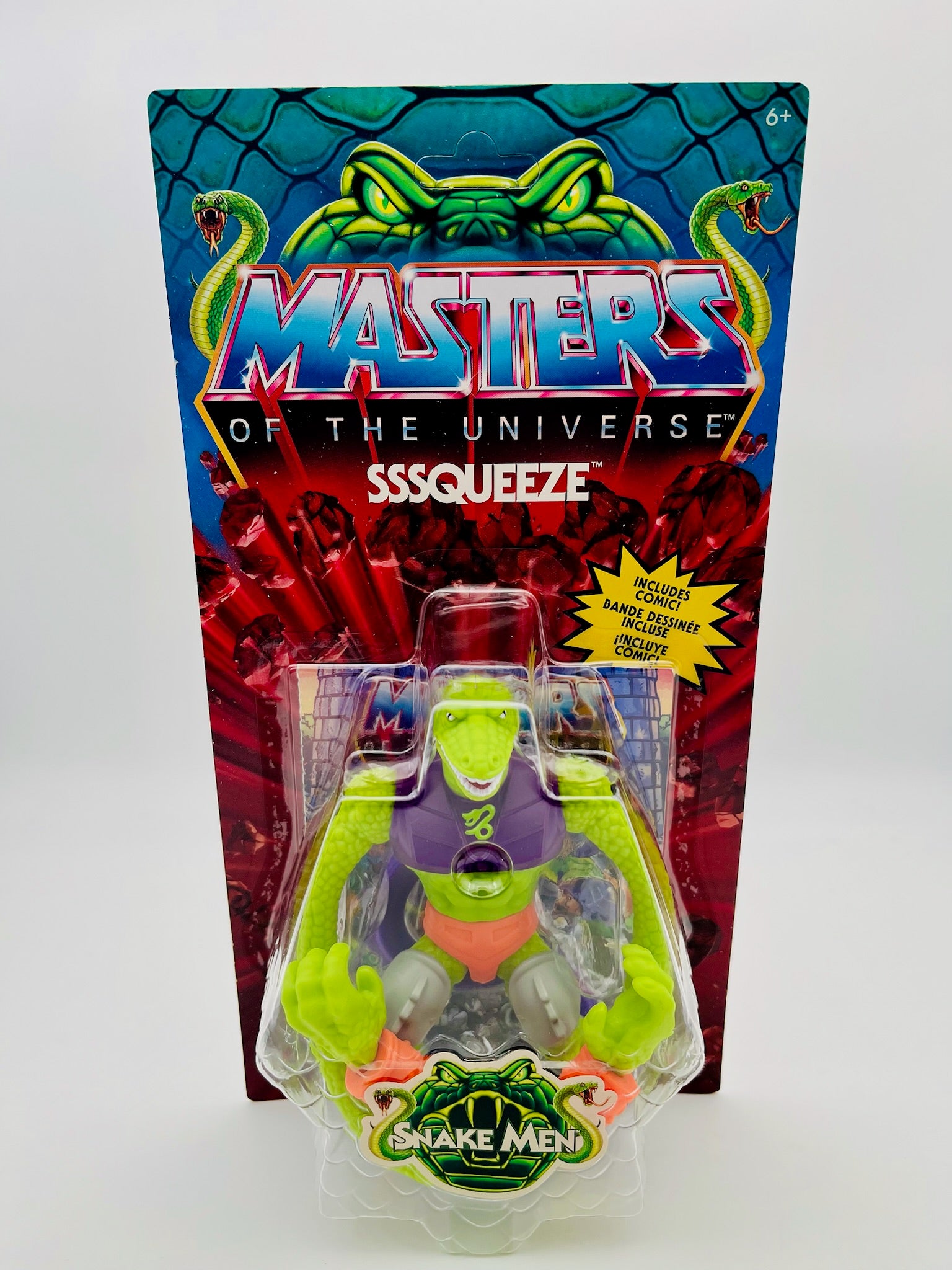 MOTU Origins Sssqueeze Snake Men OVP | Mattel 2023