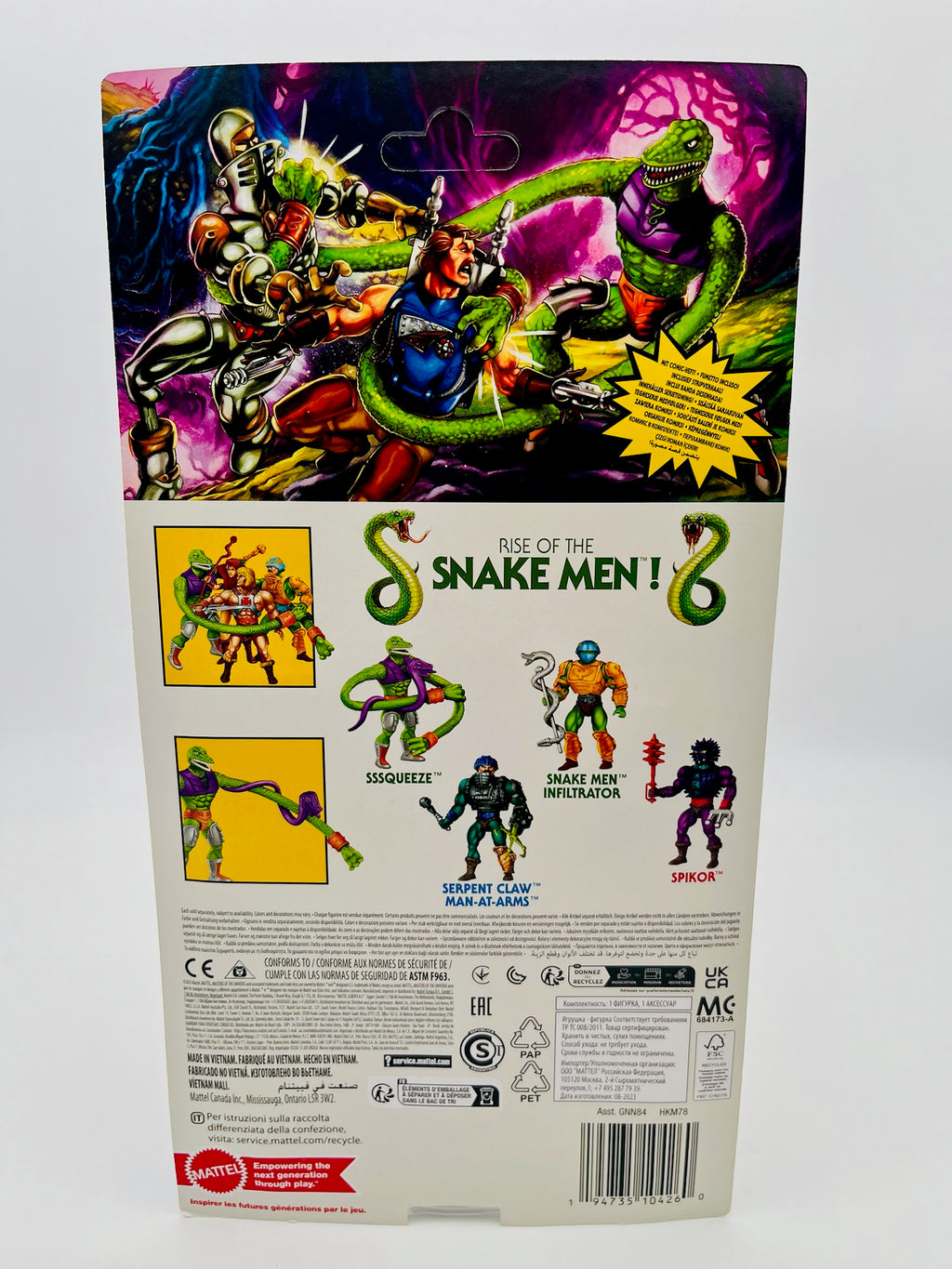 MOTU Origins Sssqueeze Snake Men OVP | Mattel 2023