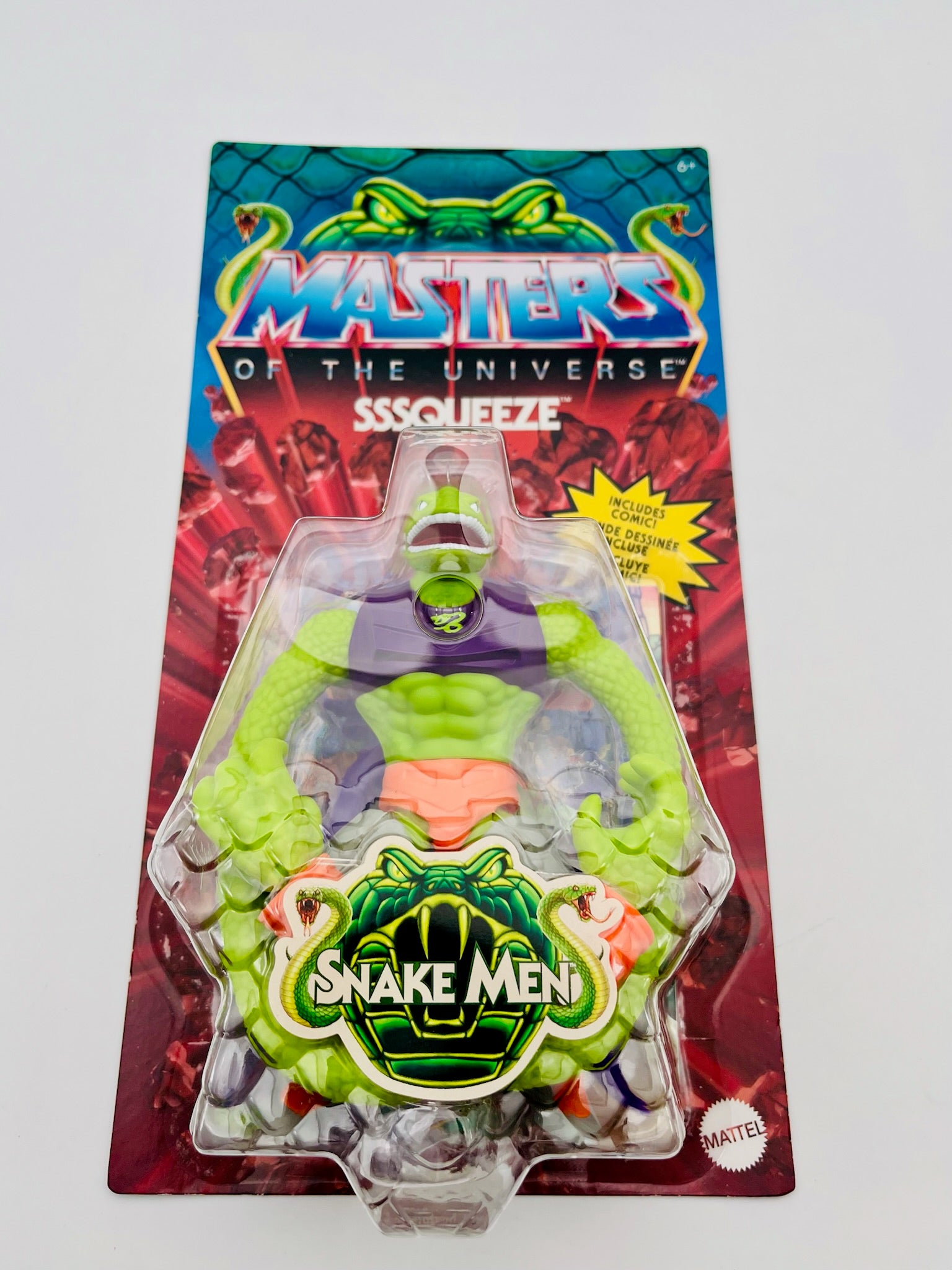 MOTU Origins Sssqueeze Snake Men OVP | Mattel 2023