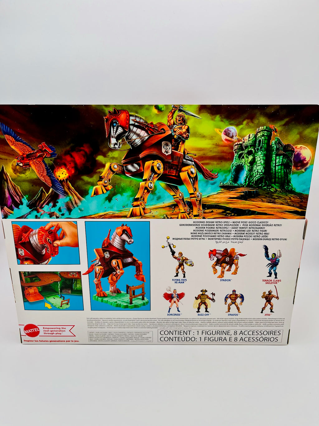 Masters of the Universe Stridor OVP Mattel He-Man