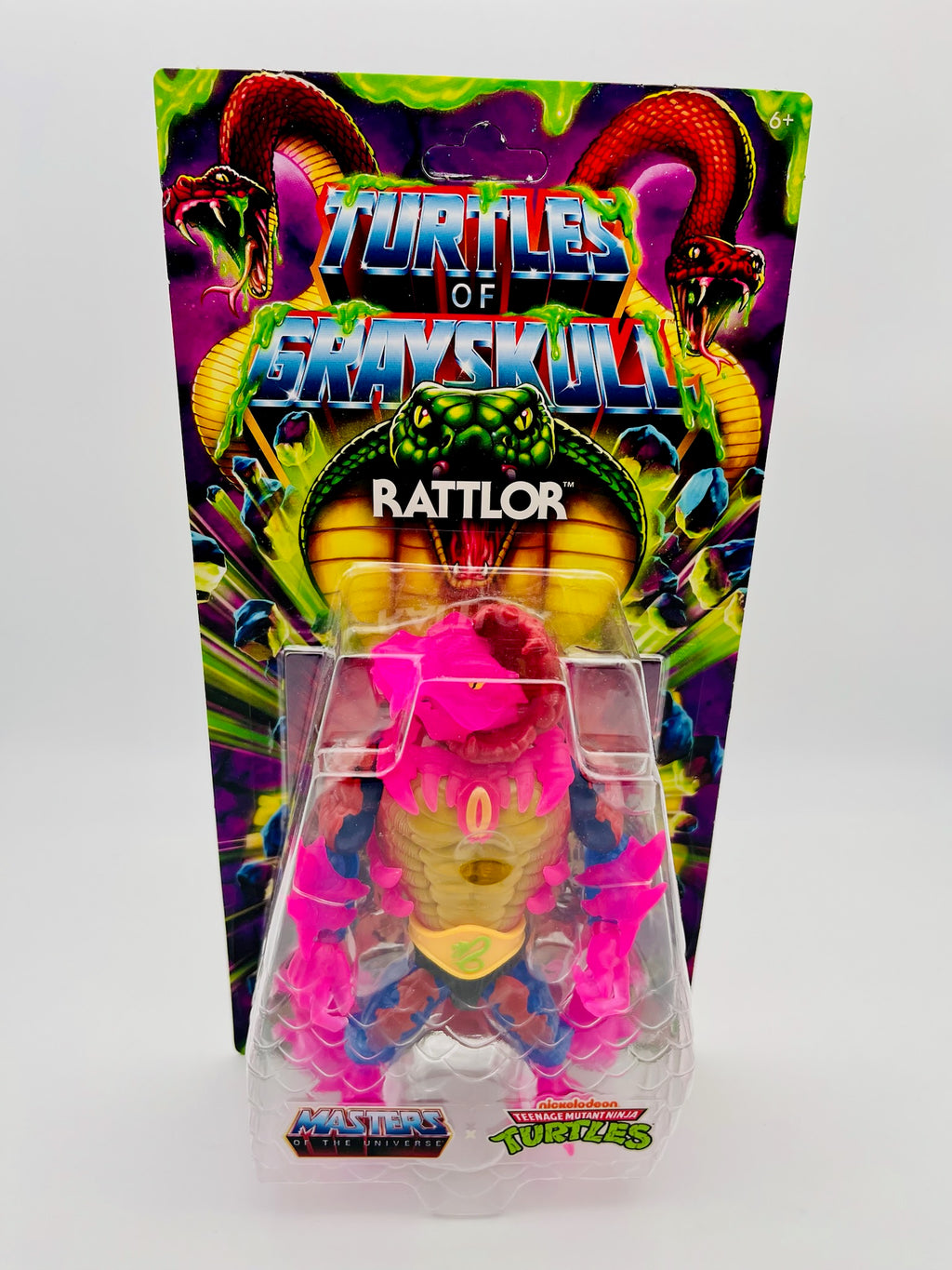 Turtles of Grayskull Rattlor Action Figure OVP