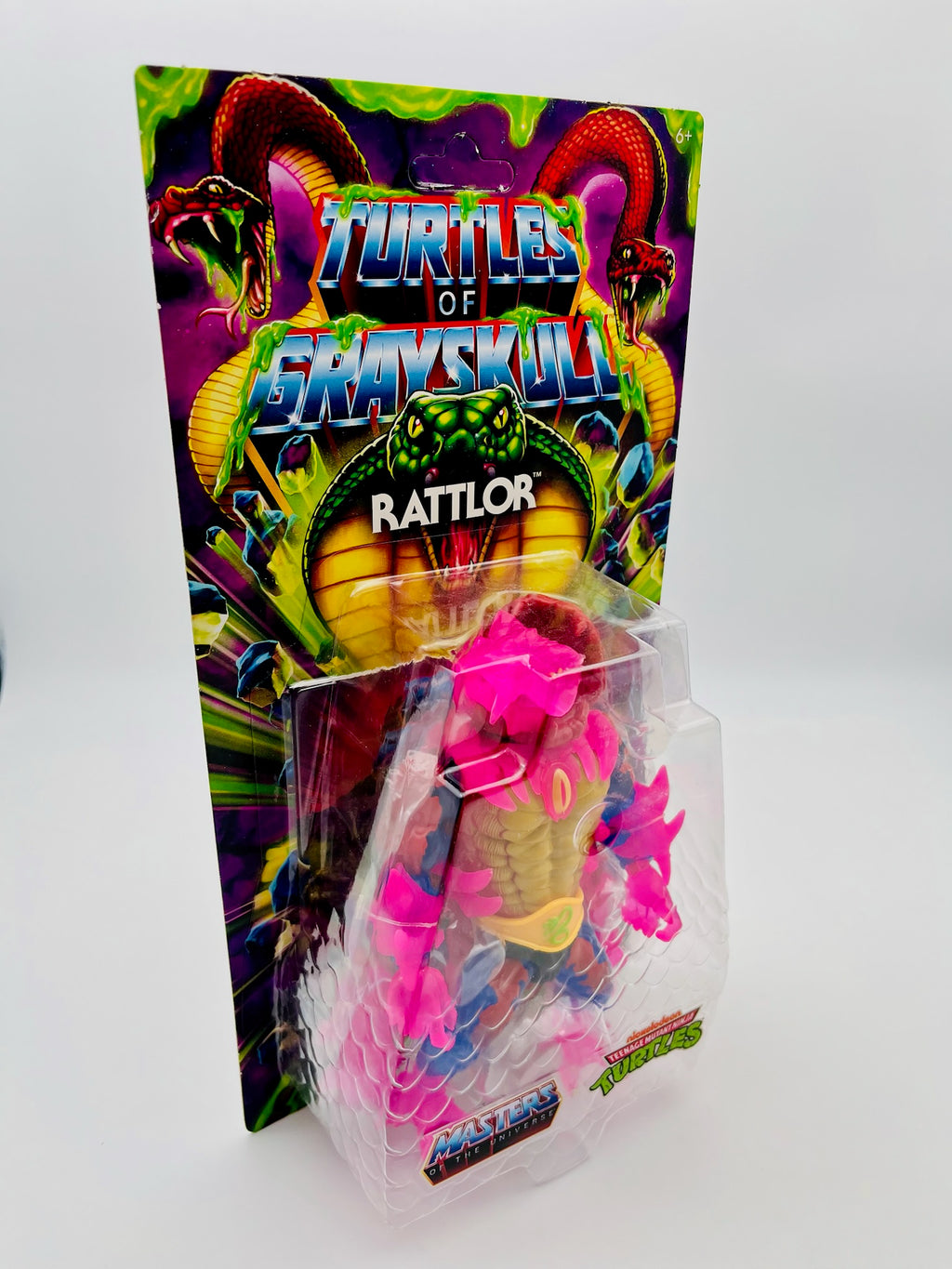 Turtles of Grayskull Rattlor Action Figure OVP