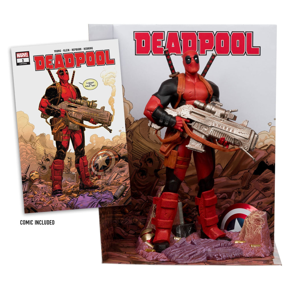 Marvel | Deadpool Big Guns Actionfigur | OVP | McFarlane Toys