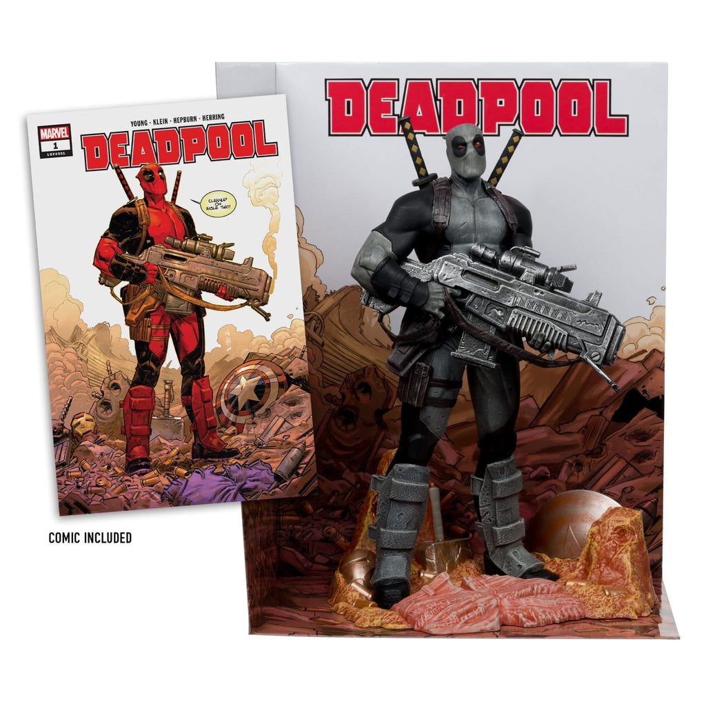 Marvel | McFarlane Deadpool X-Force Platinum Edition | OVP