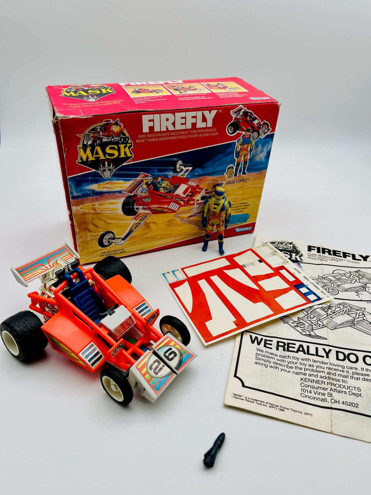 M.A.S.K. Firefly Dune Buggy (Julio Lopez) | Kenner