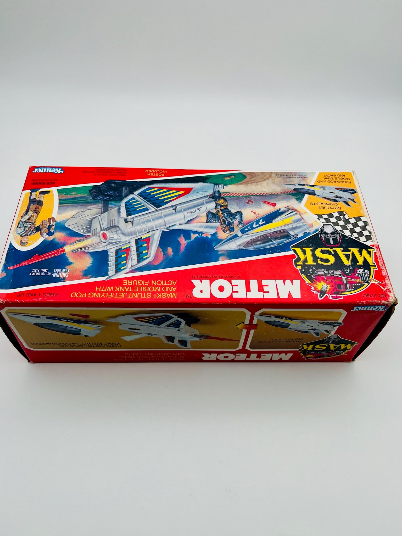 M.A.S.K. Meteor Stunt Jet Flying Pod Mobile Tank Kenner OVP